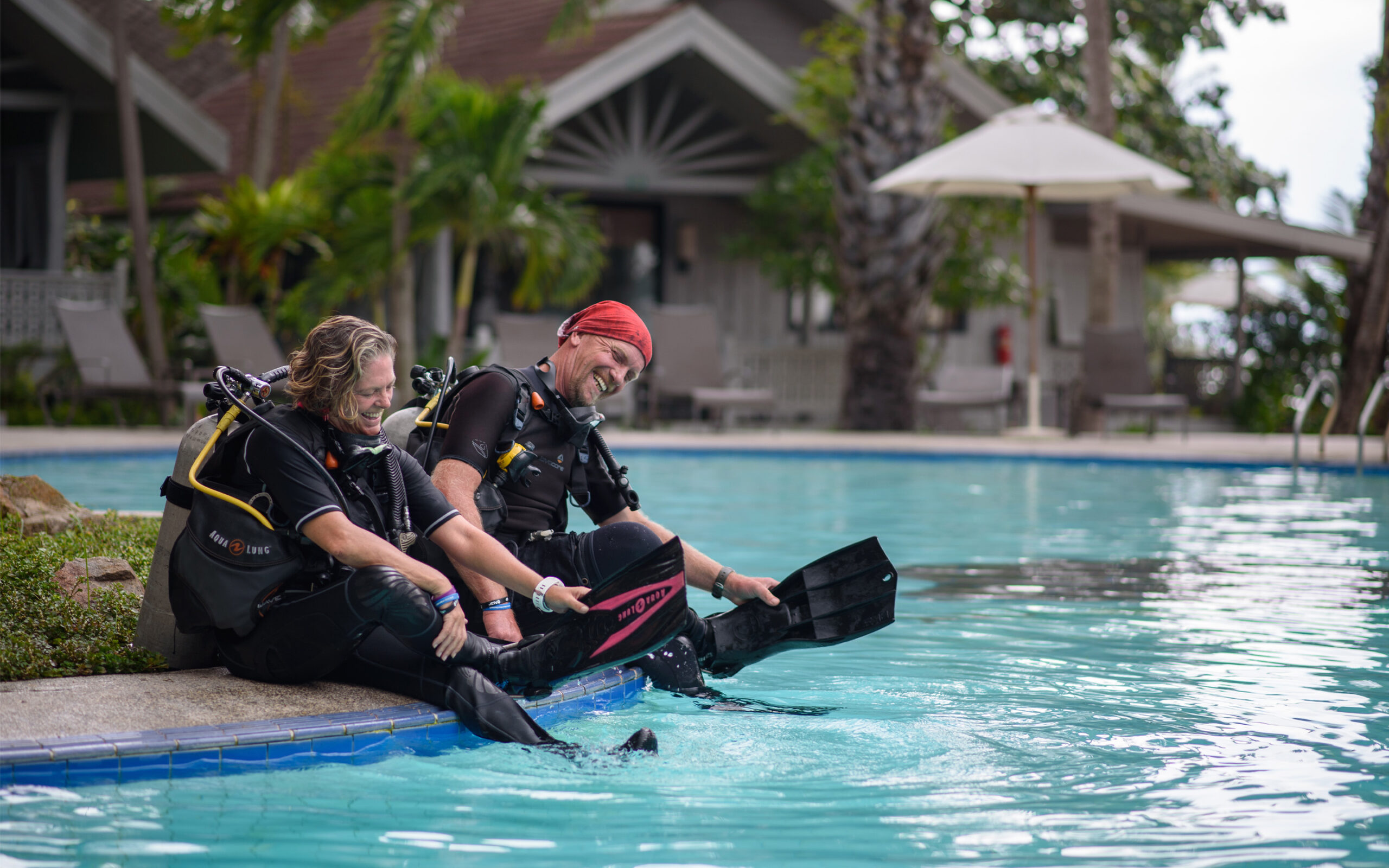 Thailand, Koh Samui, Paradise Beach Resort, Dykkerkursus