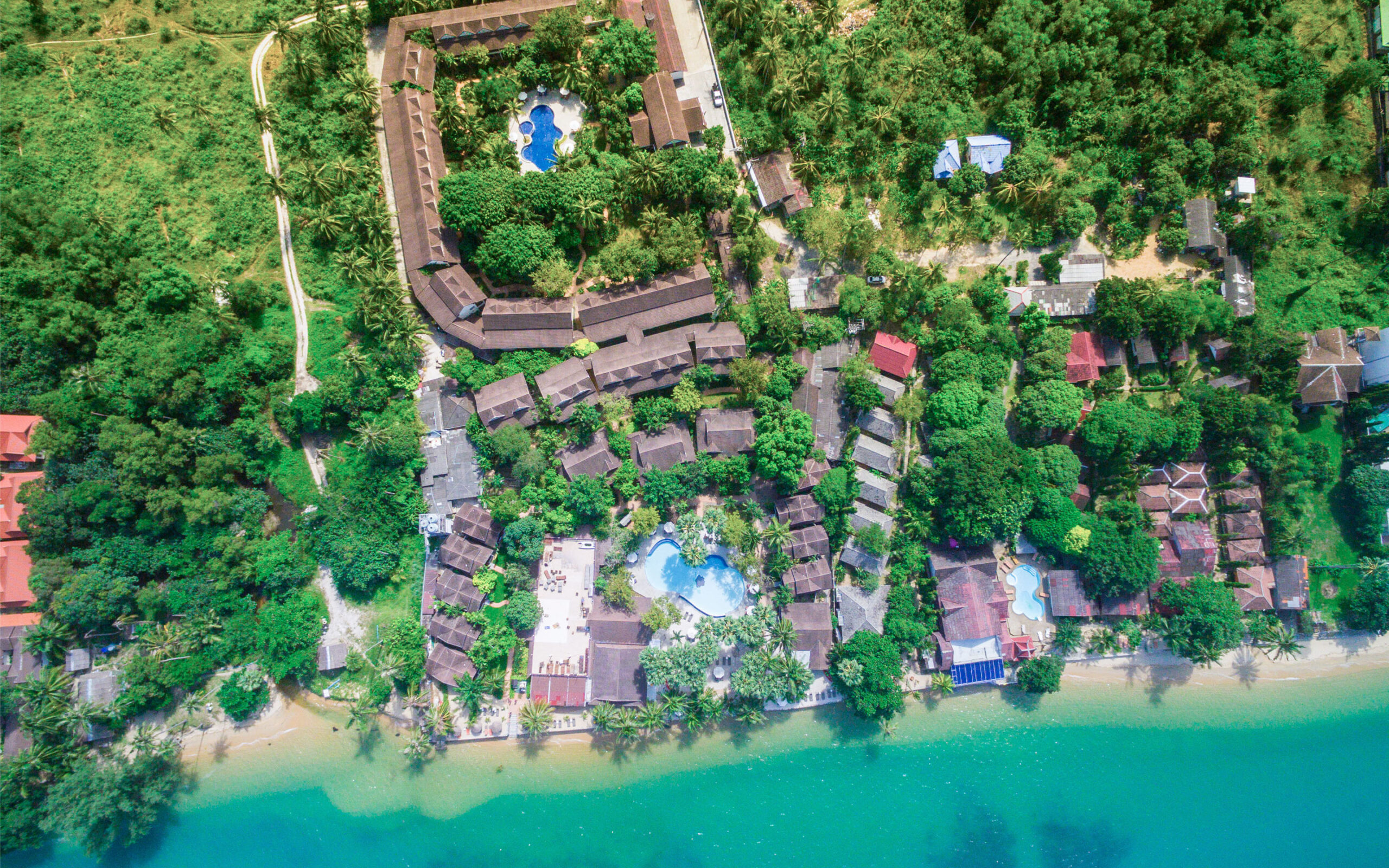 Thailand, Koh Samui, Paradise Beach Resort, Strand Udsigt