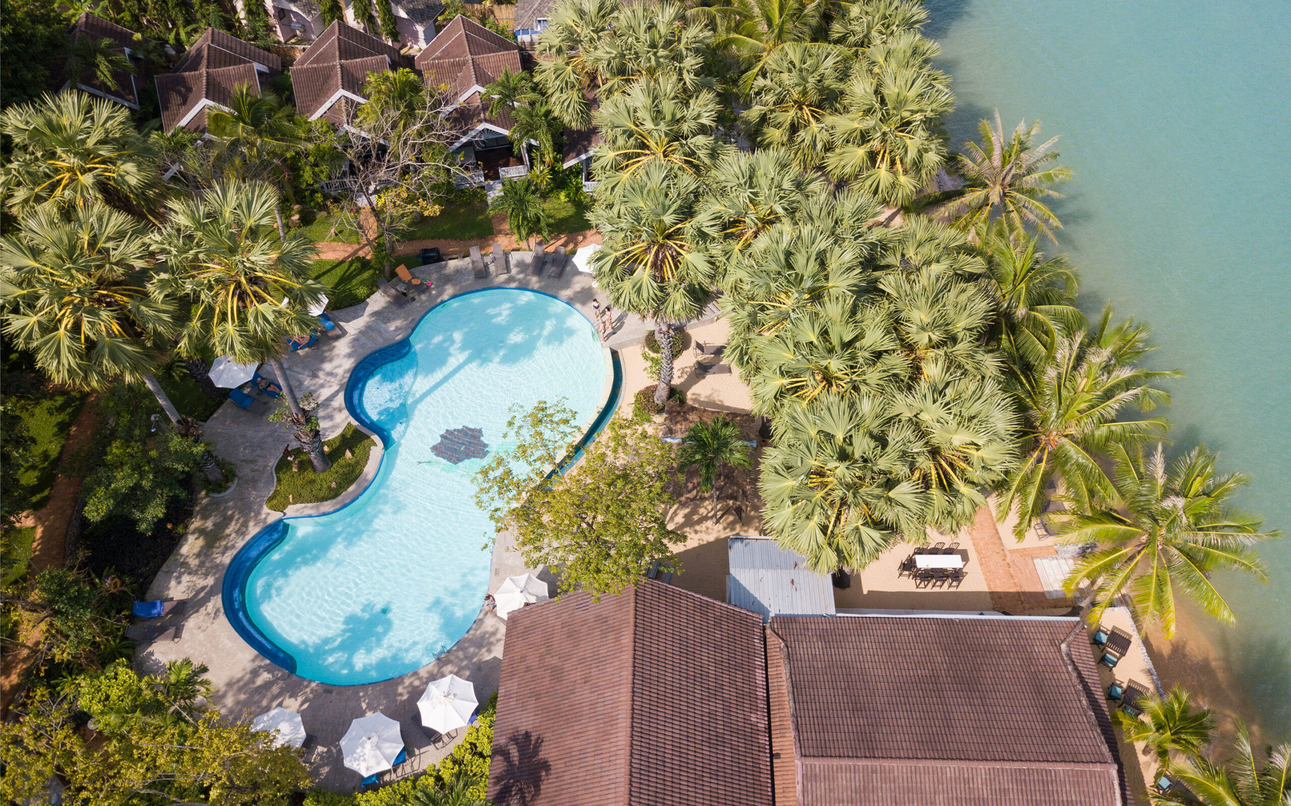 Thailand, Koh Samui, Paradise Beach Resort, Pool Omr&aring;de