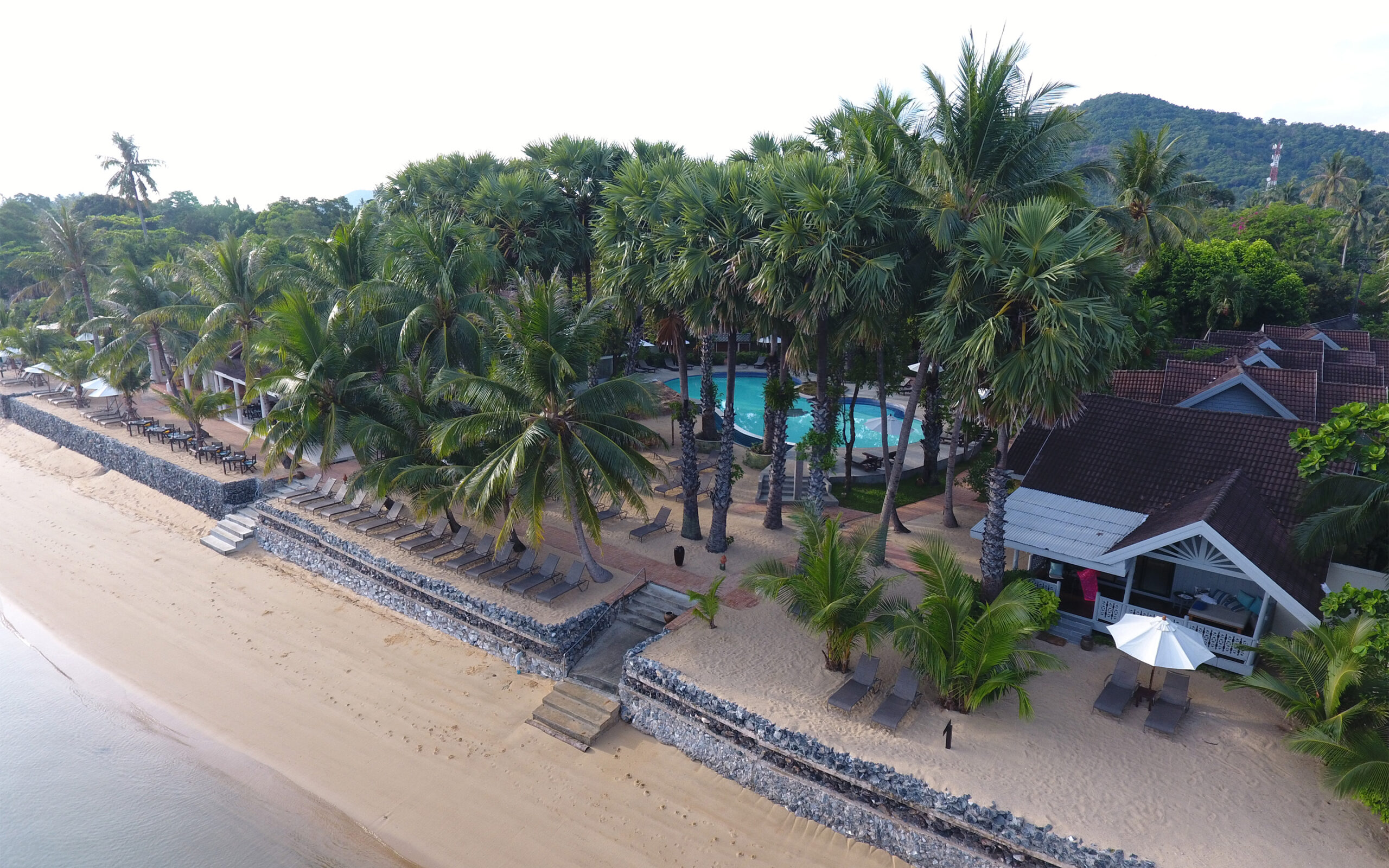 Thailand, Koh Samui, Paradise Beach Resort, Strand Udsigt