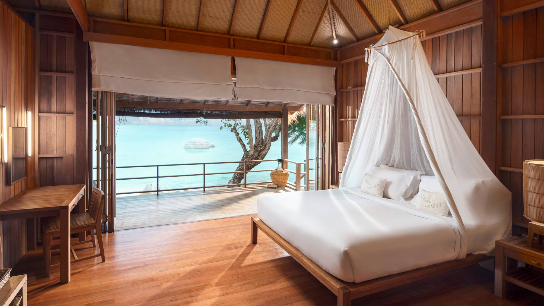 Thailand, Koh Tao, Haad Tien Beach Resort, Villa Udsigt til Havet 
