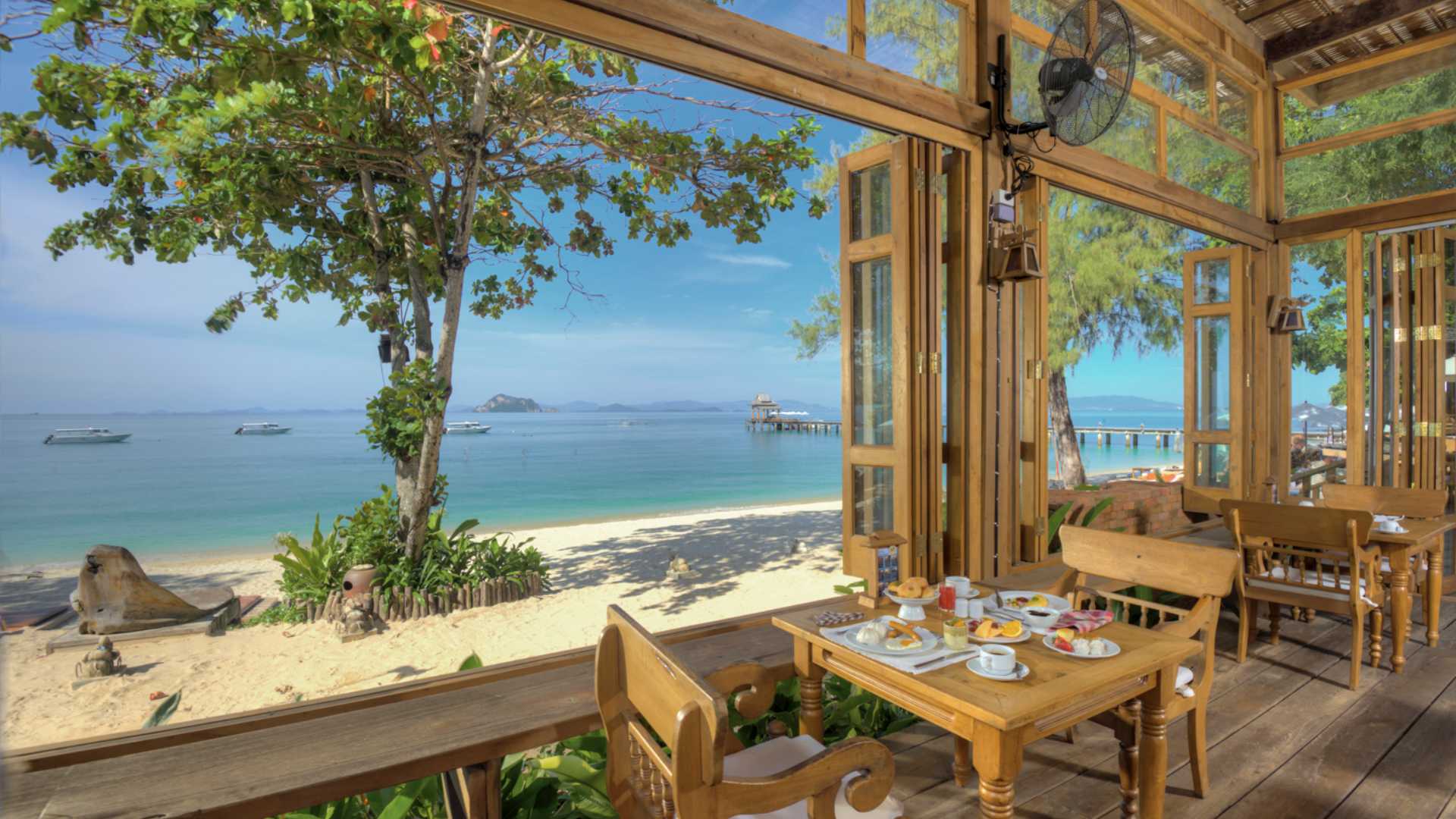 Thailand, Koh Yao Yai, Santhiya Koh Yao Yai Resort & Spa, Chantara Restaurant 