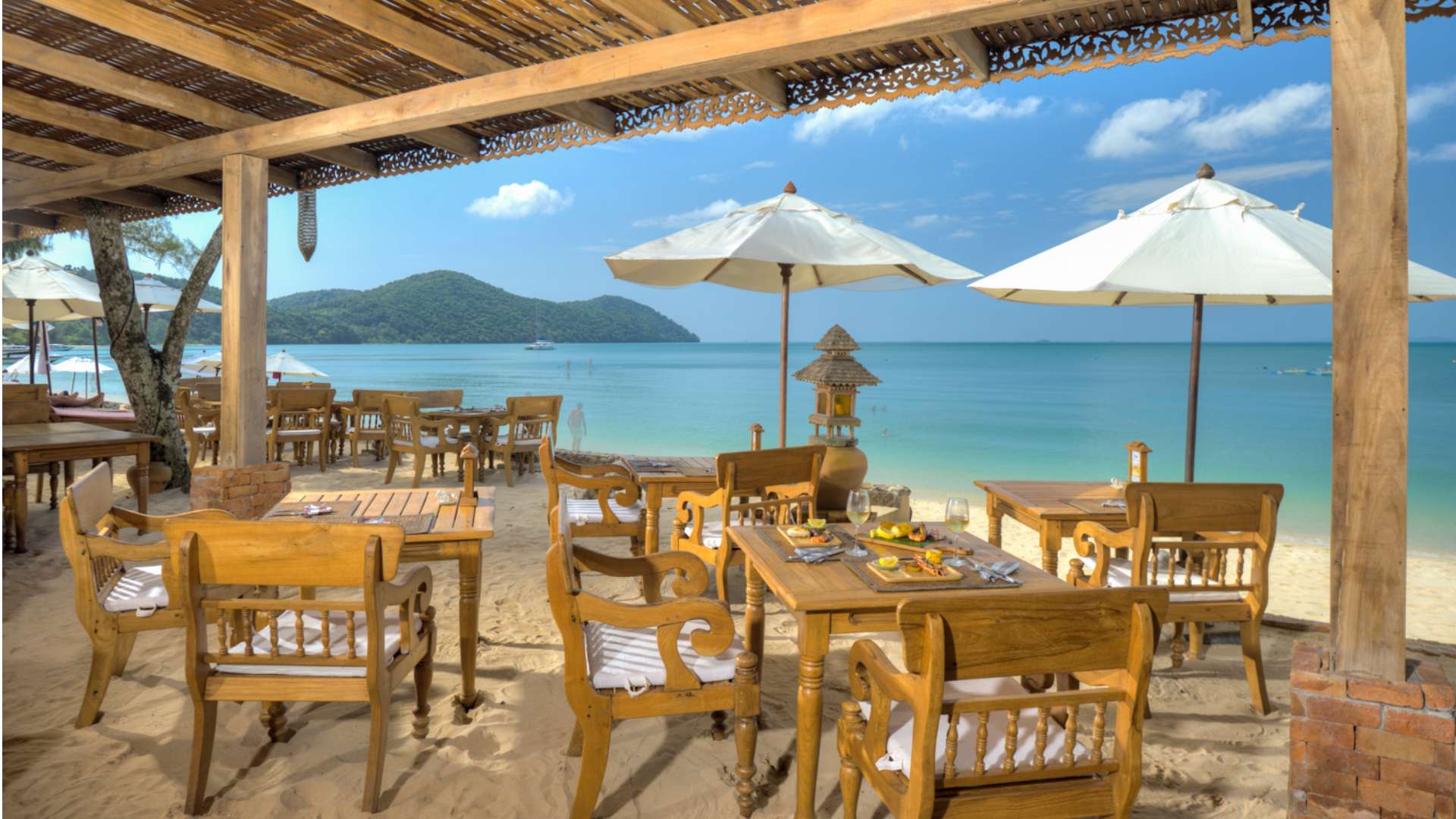 Thailand, Koh Yao Yai, Santhiya Koh Yao Yai Resort & Spa, Titan Grill Restaurant