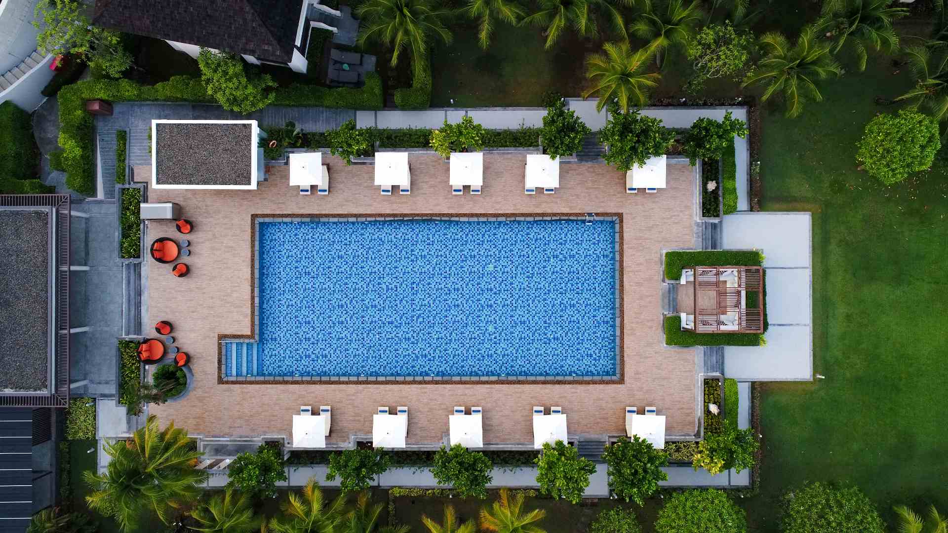 Thailand, Koh Lanta, Layana Resort, Pool View
