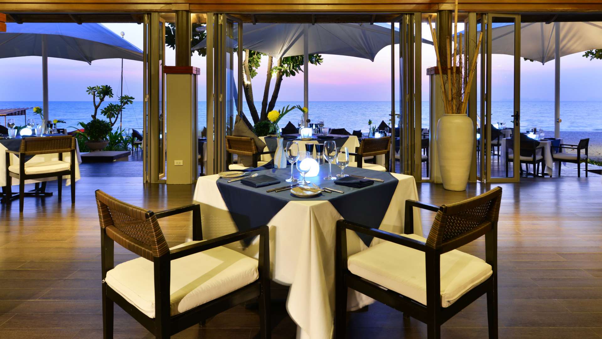 Thailand, Koh Lanta, Layana Resort, Restaurant View