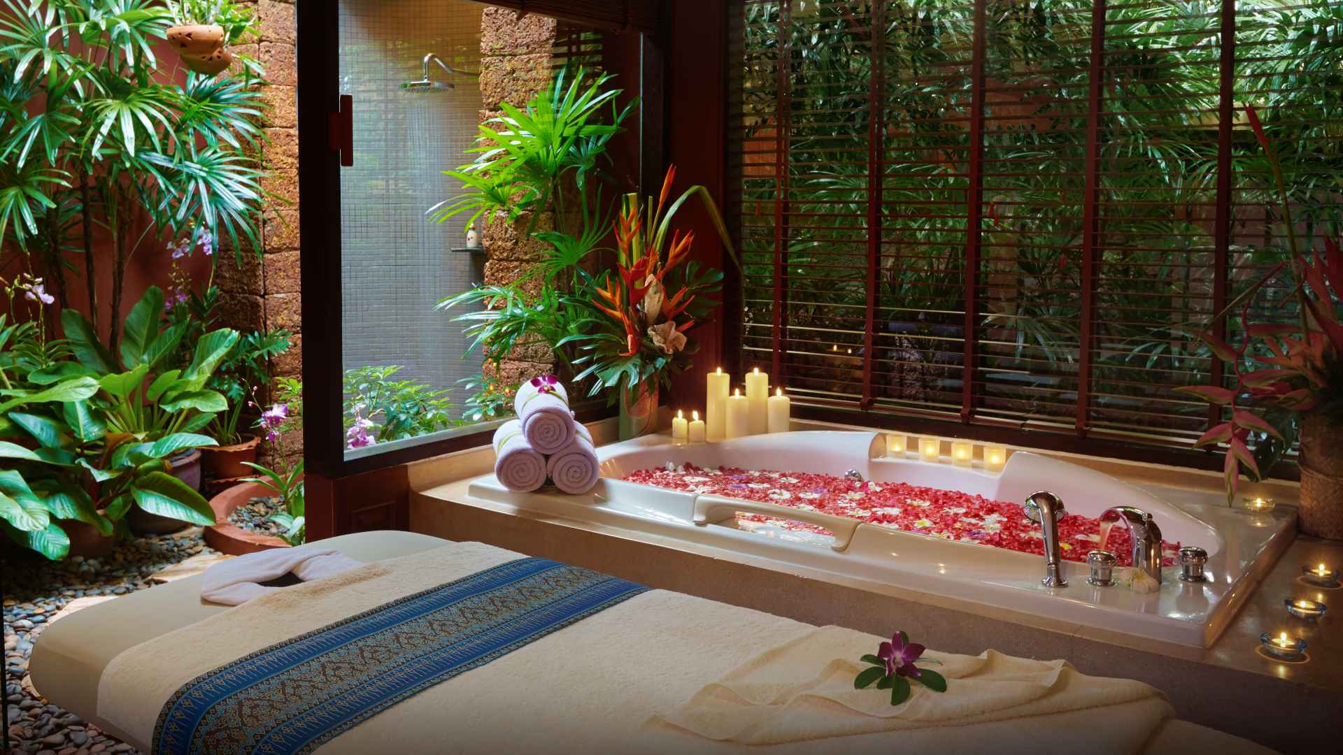 Thailand, Koh Samui, Bo Phut Resort, Spa Blomster