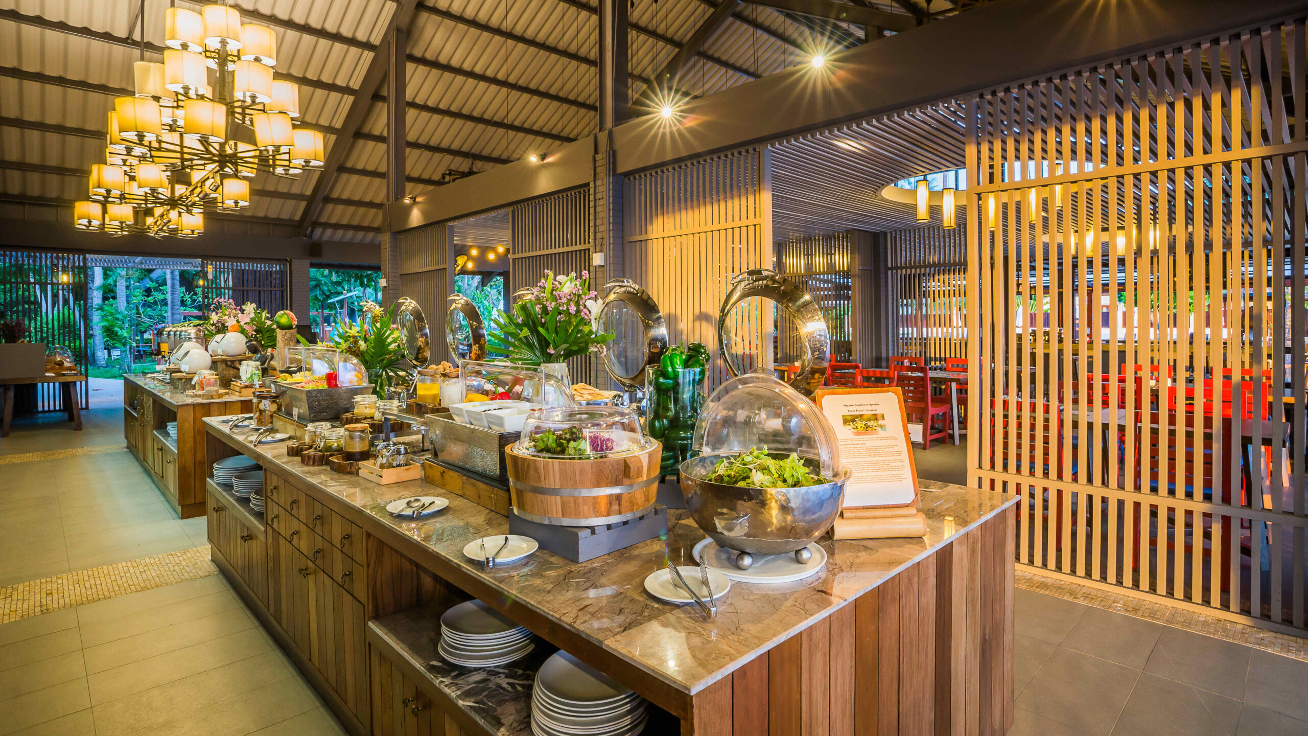 Thailand, Koh Samui, Peace Resort Samui, Buffet Restaurant
