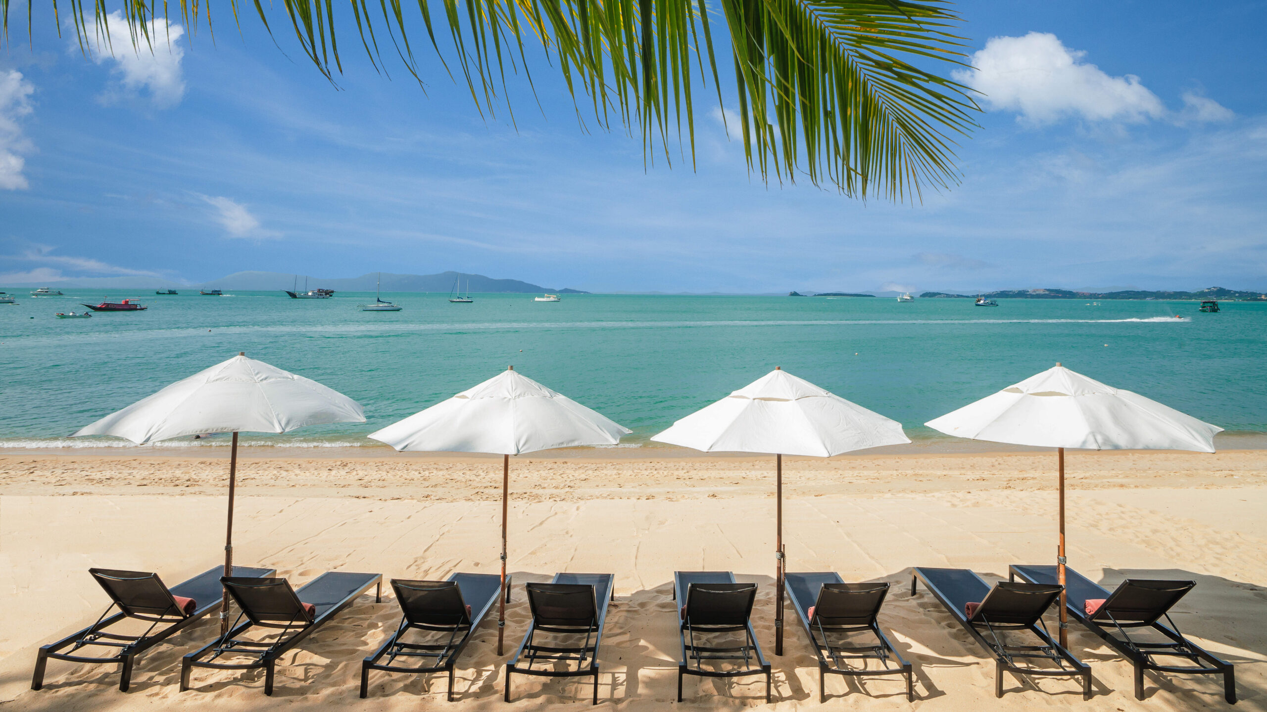 Thailand, Koh Samui, Peace Resort Samui, Strand Udsigt
