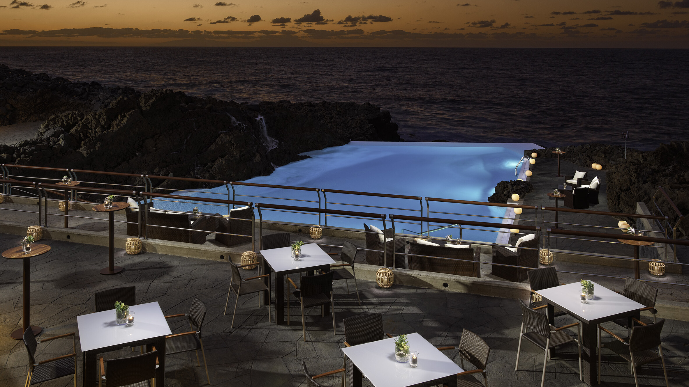 Spanien Tenerife Hacienda del Conde Ocean Club Terrace
