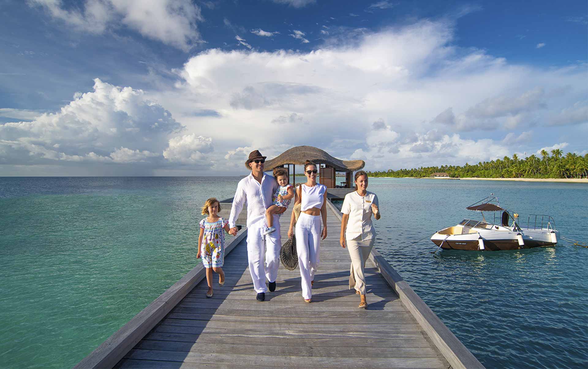 Rejser til Maldiverne, The Residence Maldives at Dhigurah, Ankomst 