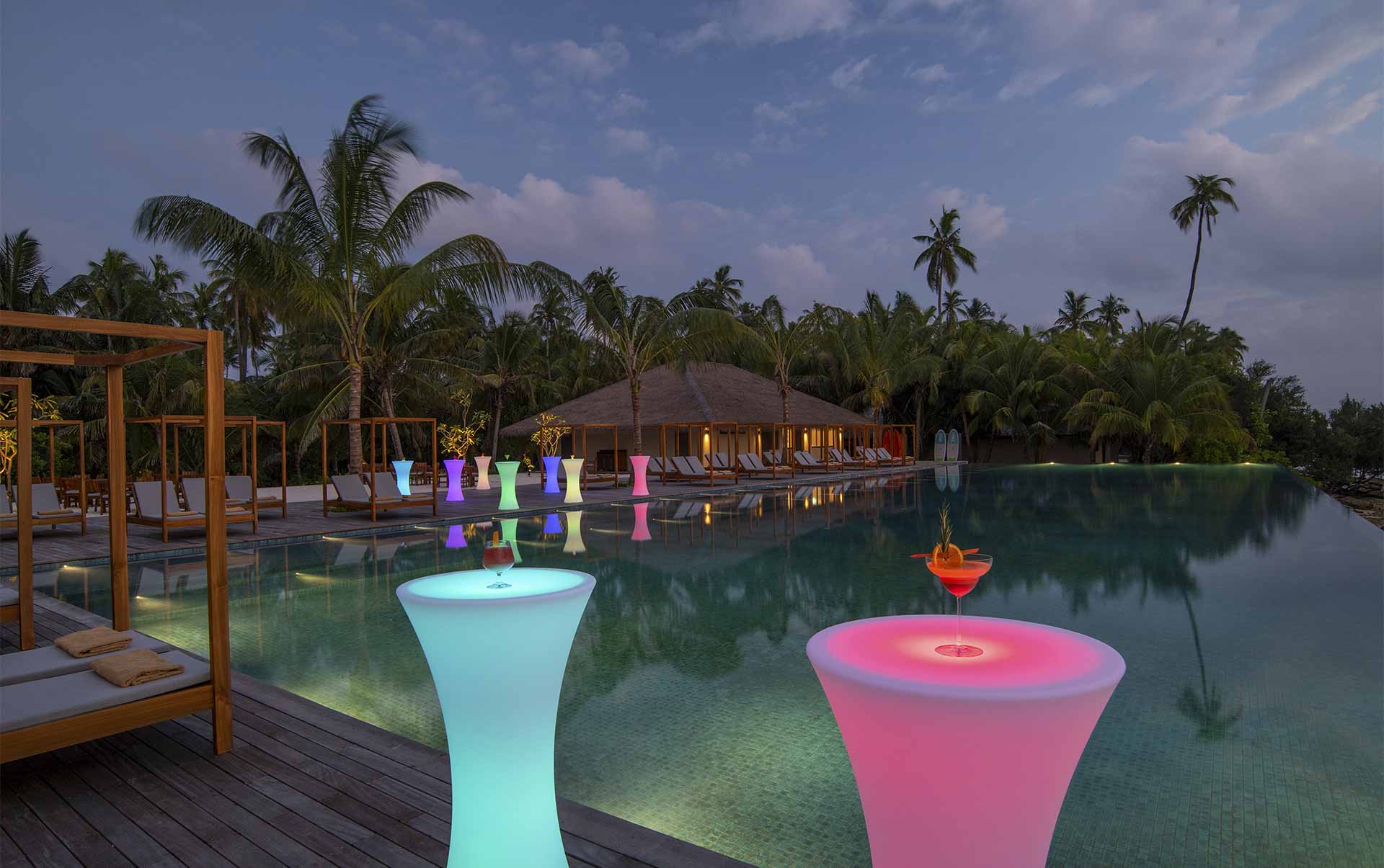 Rejser til Maldiverne, The Residence Maldives at Dhigurah, Beach Club 
