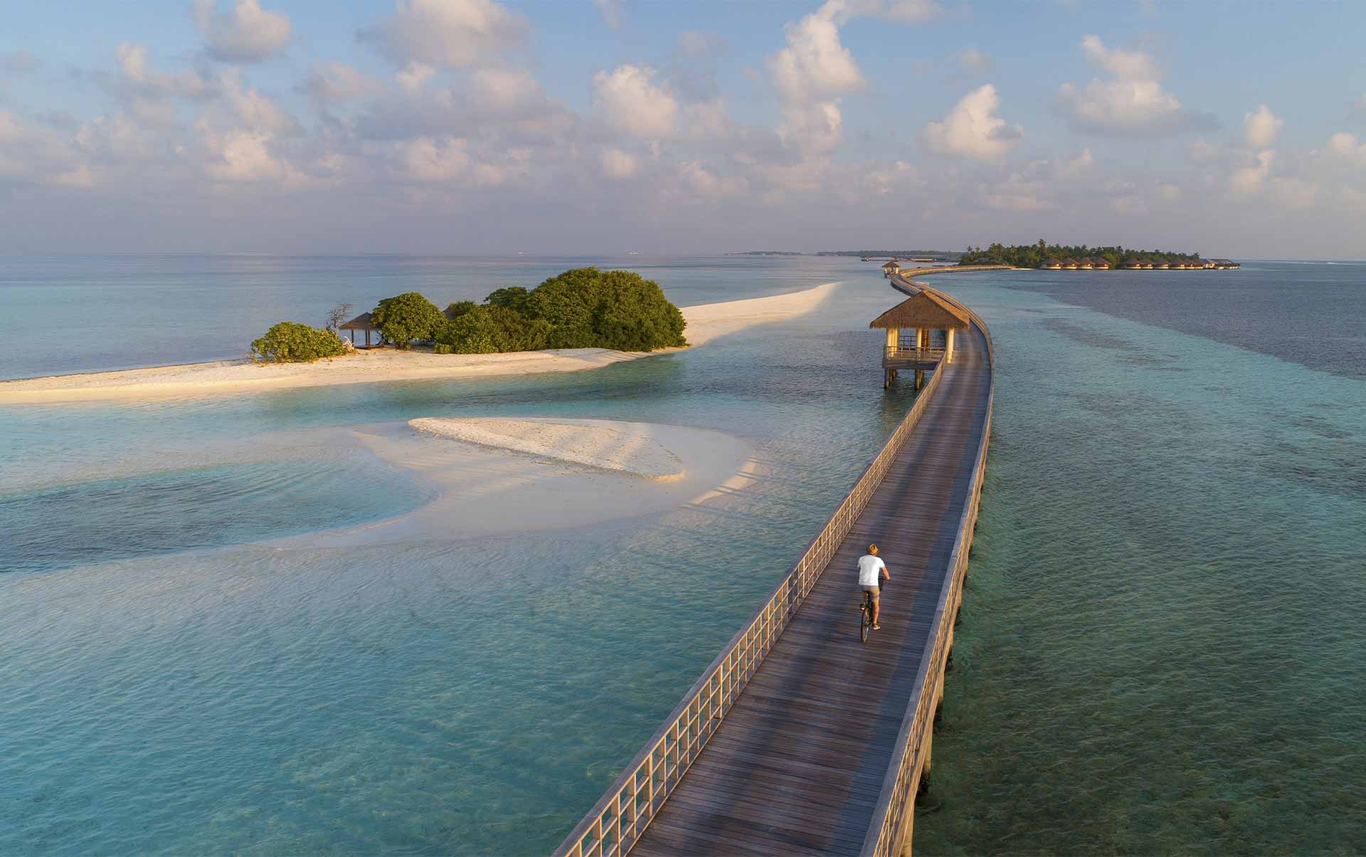 Rejser til Maldiverne, The Residence Maldives at Dhigurah, Broen mellem The Residence Maldives at Dhigurah & Falhumaafushi