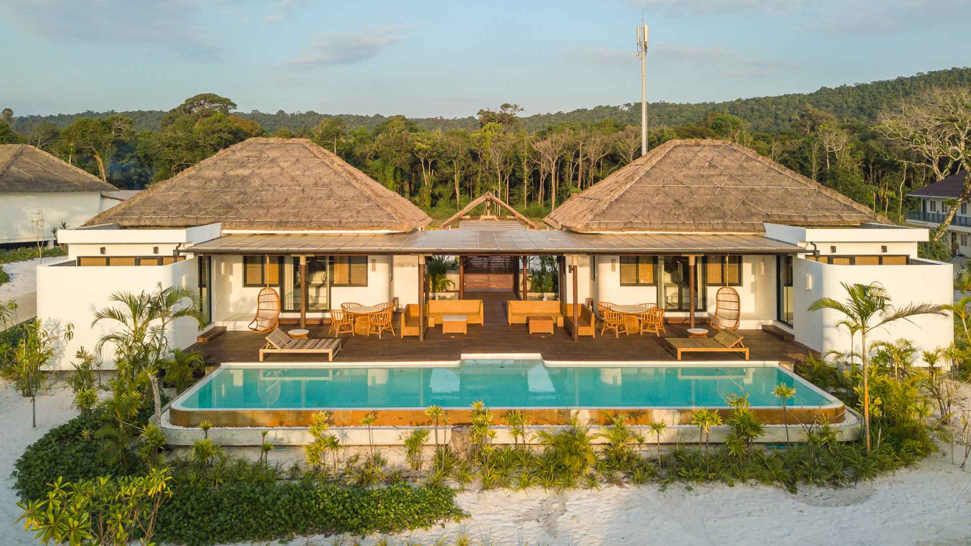 Cambodia, Koh Rong Island, The Royal Sands, Two Bedroom Oceanview Pool Villa