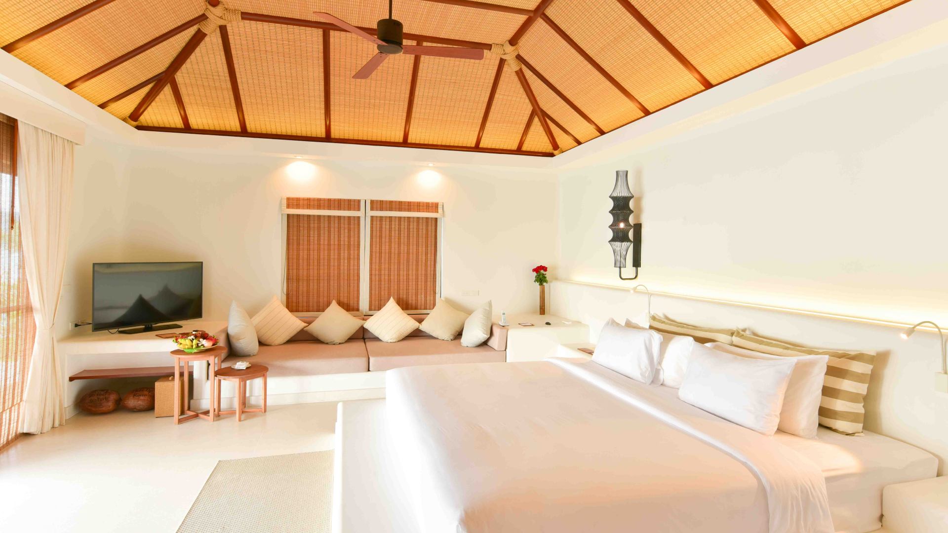 Cambodia, Koh Rong, The Royal Sands, Soveværelse