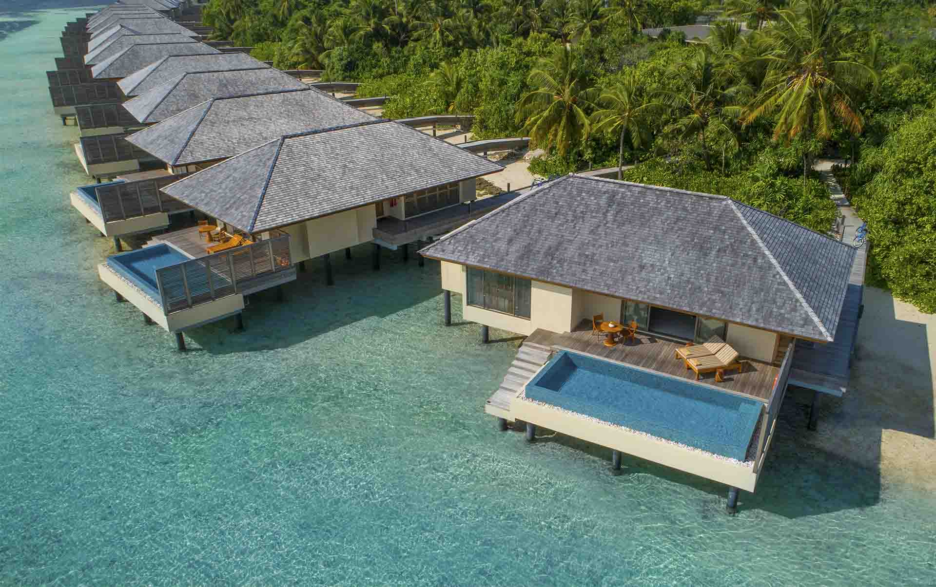 Rejser til Maldiverne, The Residence Maldives at Dhigurah, Deluxe lagoon pool villa