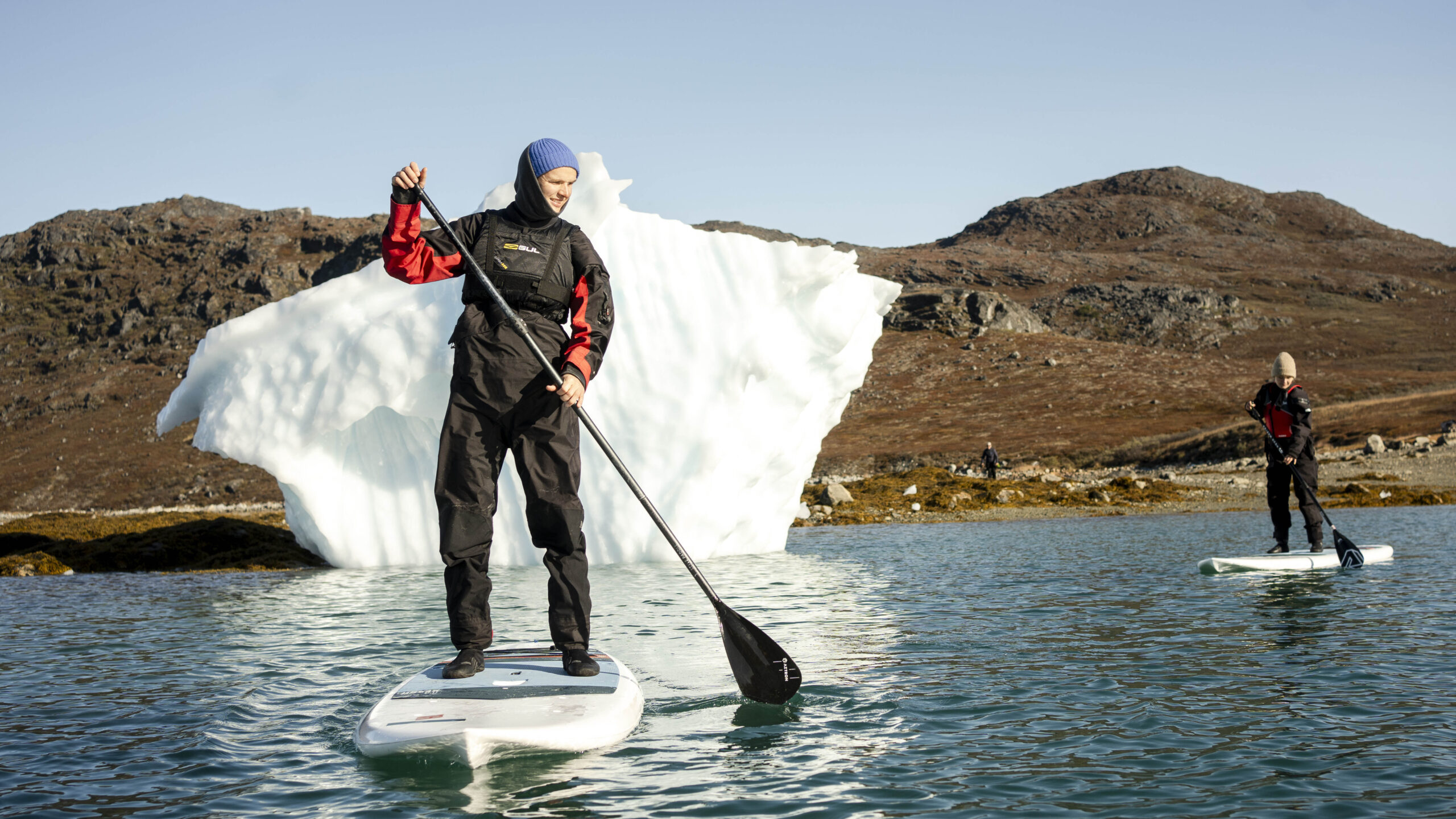 Gr&oslash;nland Camp Kangiusaq SUP