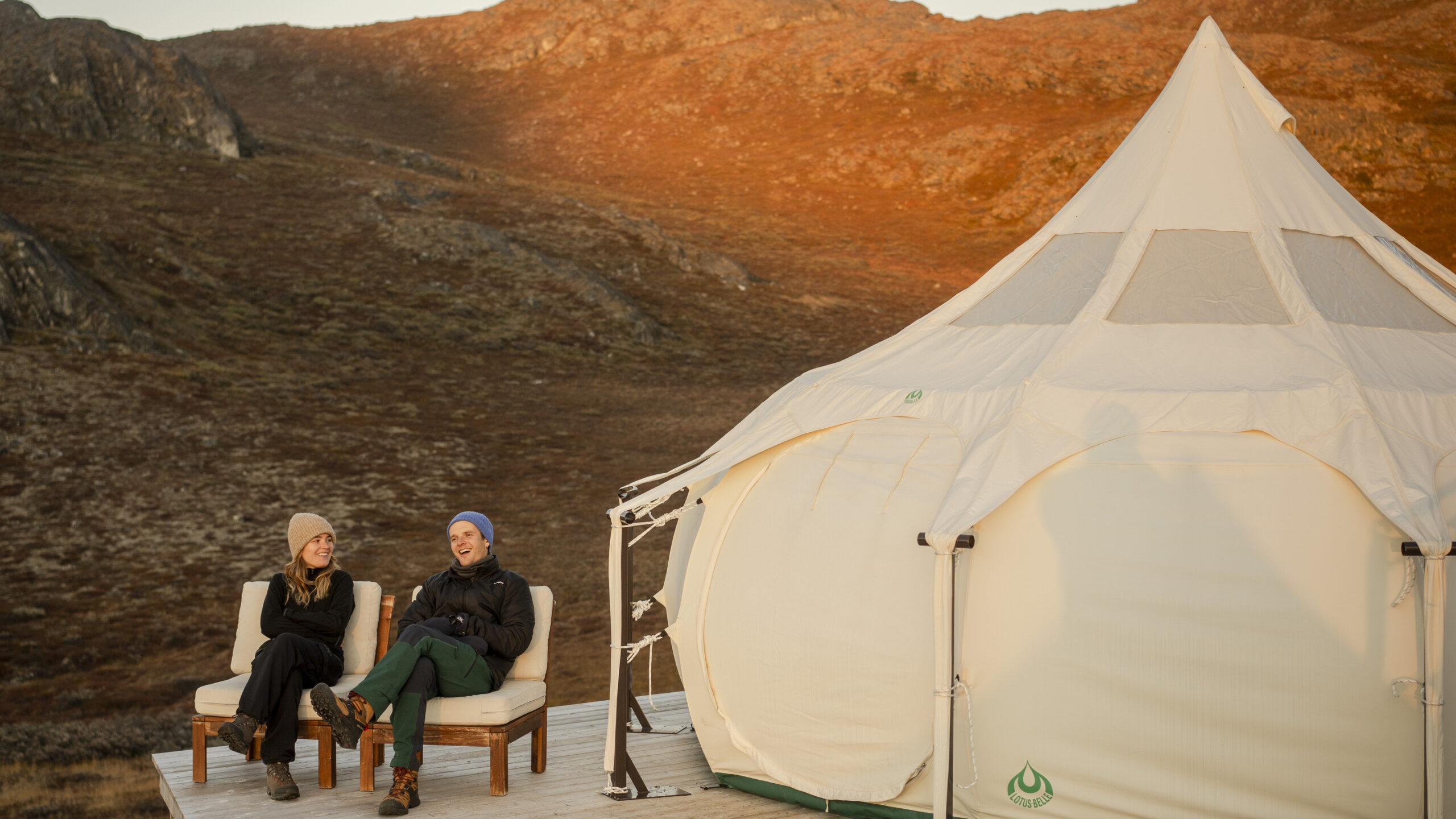 Gr&oslash;nland Camp Kangiusaq Glamping