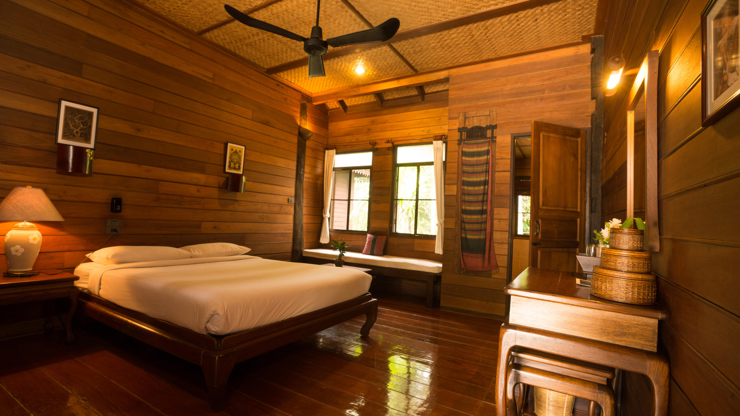 Thailand, Chiang Mai, Khum Lanna, Rooms Inside