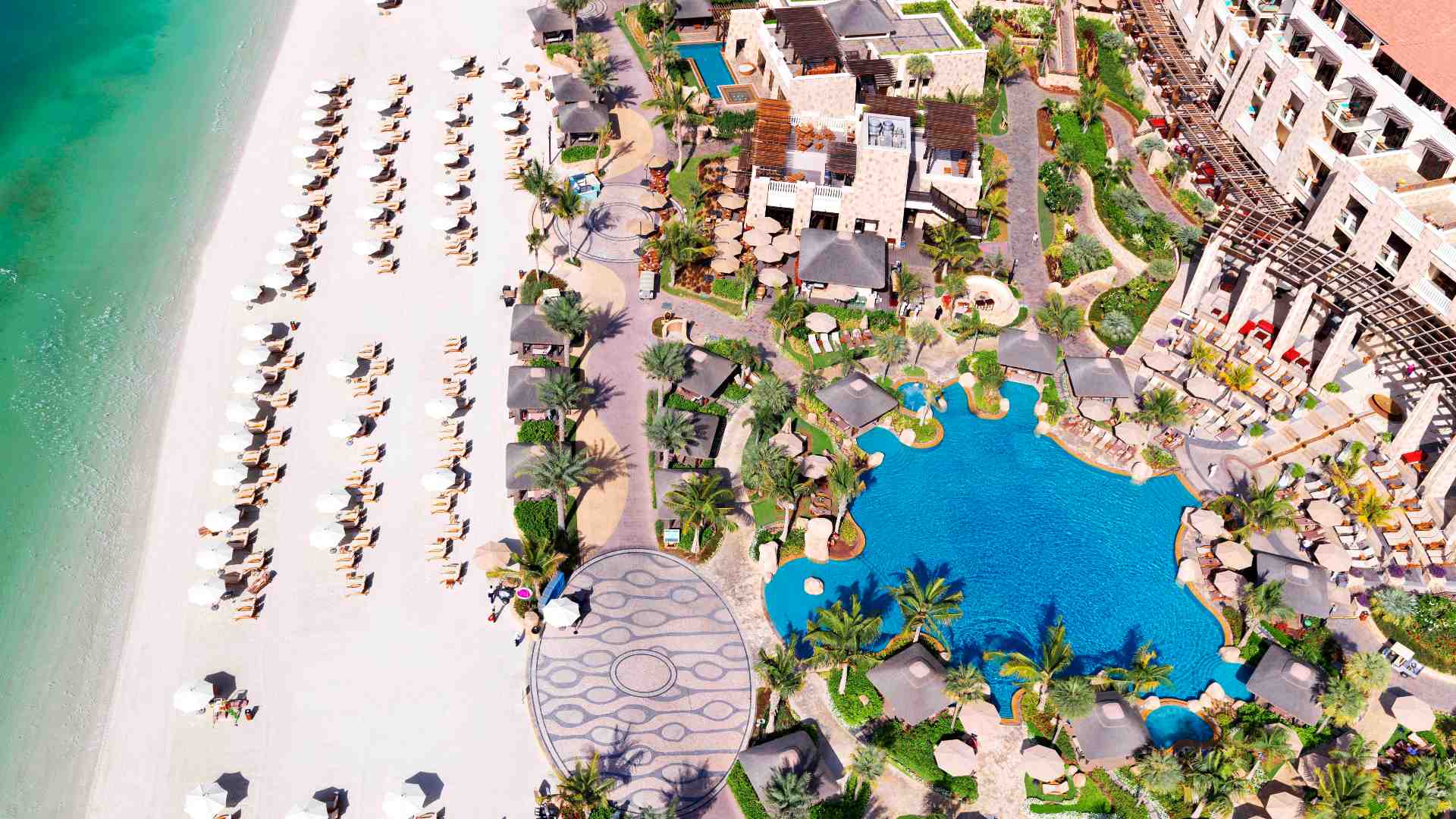 Dubai Sofitel Dubai The Palm Resort & Spa, Pool Strand Resort Havvand