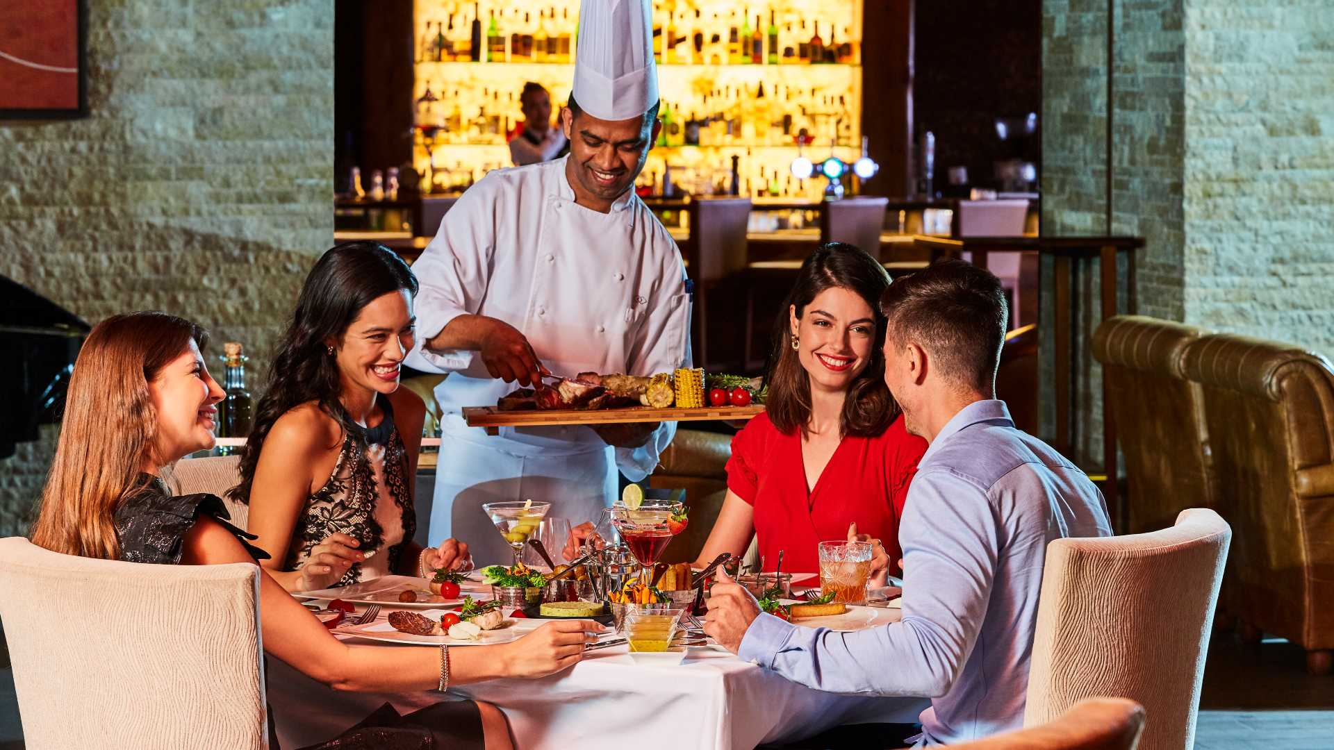 Dubai Sofitel Dubai The Palm Resort & Spa, Porterhouse Steaks & Grills Restaurant