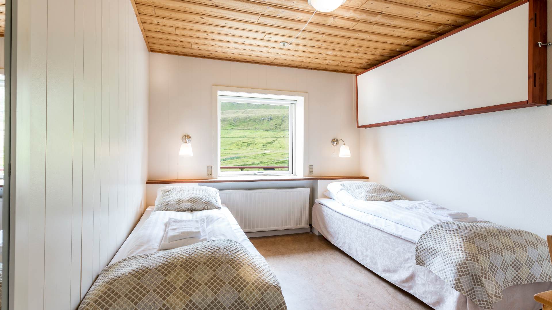 F&aelig;r&oslash;erne, Eysturoy, Gjaargardur Guesthouse Gjogv, Twin Standard V&aelig;relse 