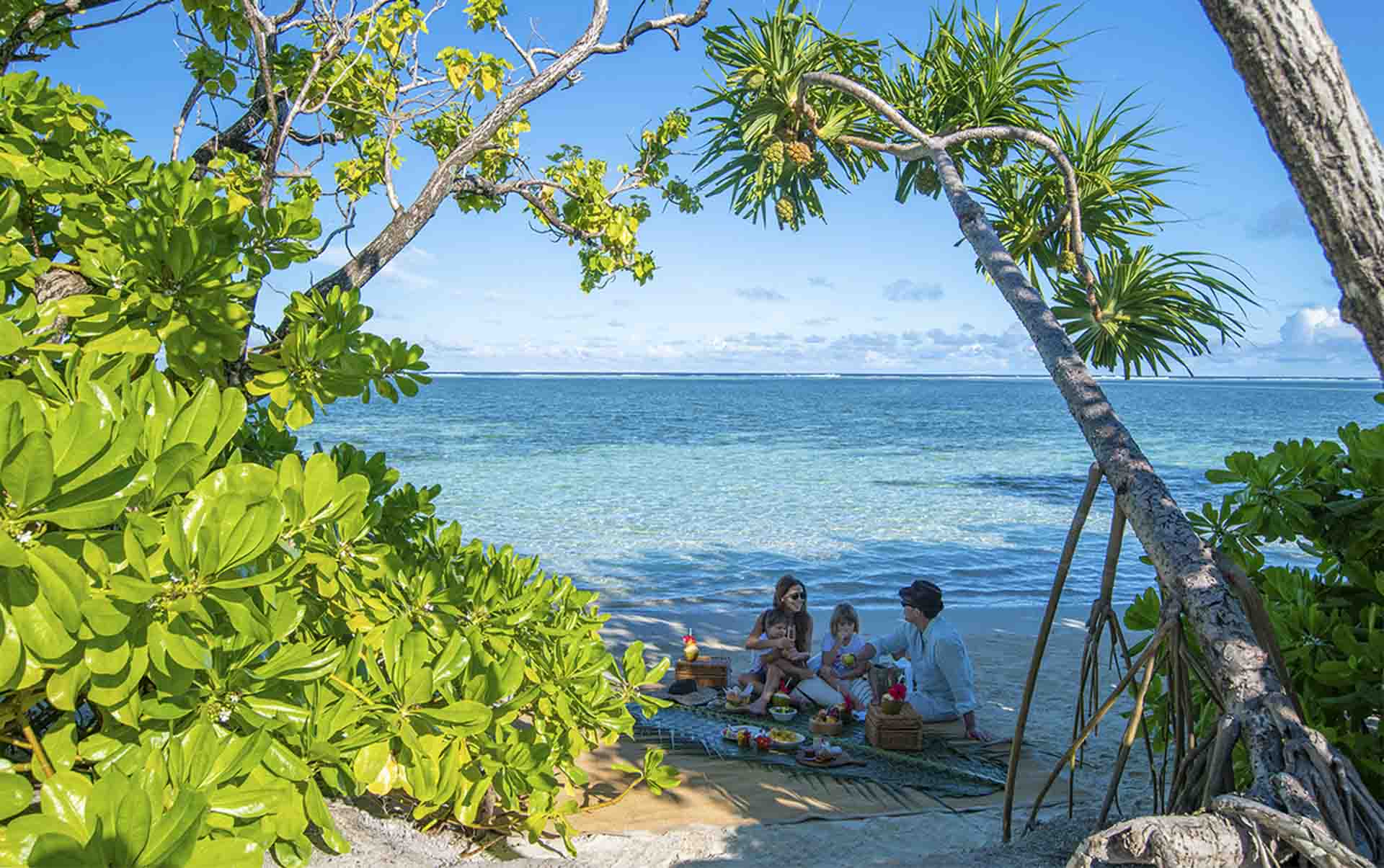 Rejser til Maldiverne, The Residence Maldives at Dhigurah, Familiepicnic 