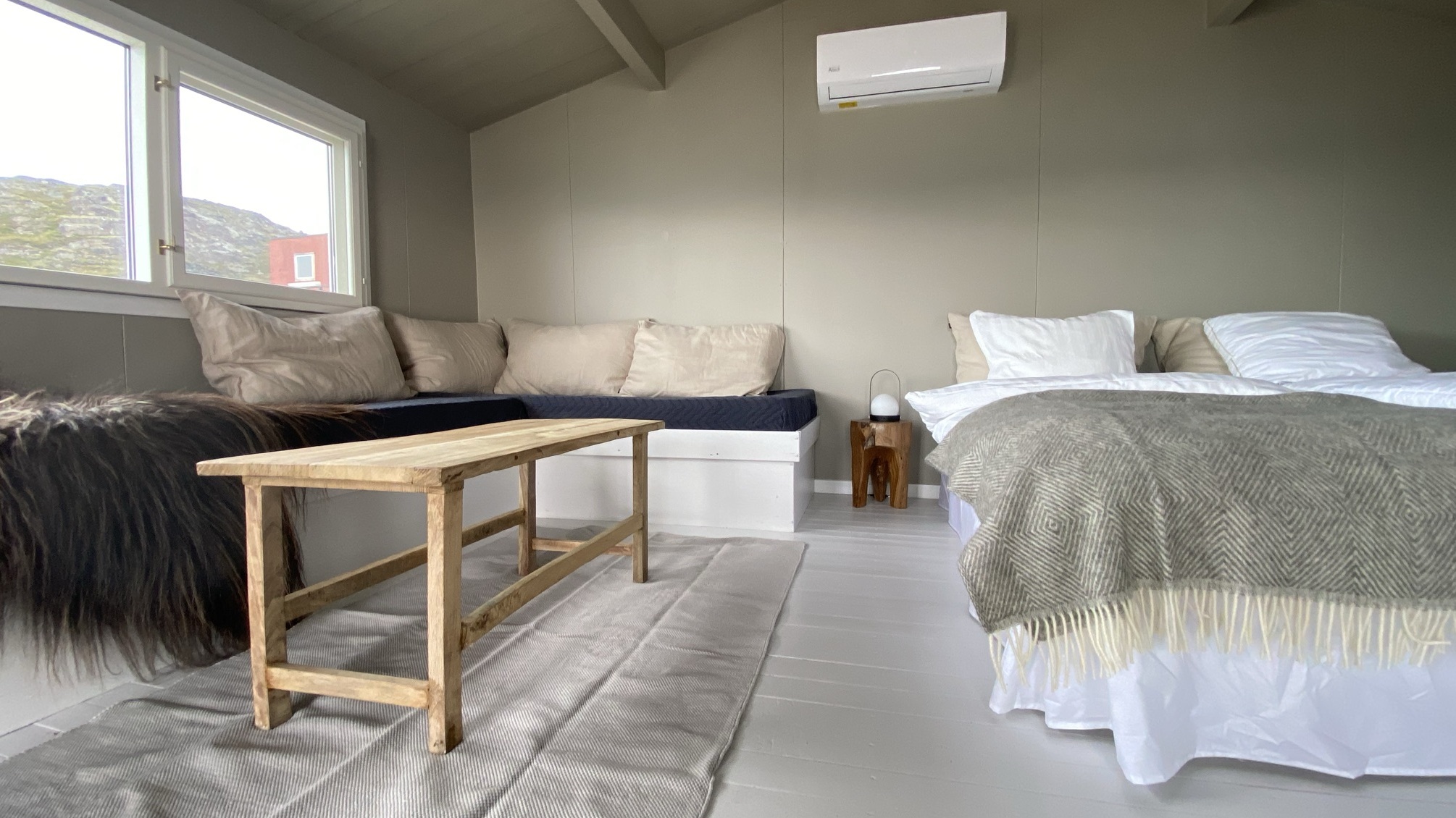 Gr&oslash;nland Glacier Lodge Eqi Comfort hytte &copy;World Of Greenland