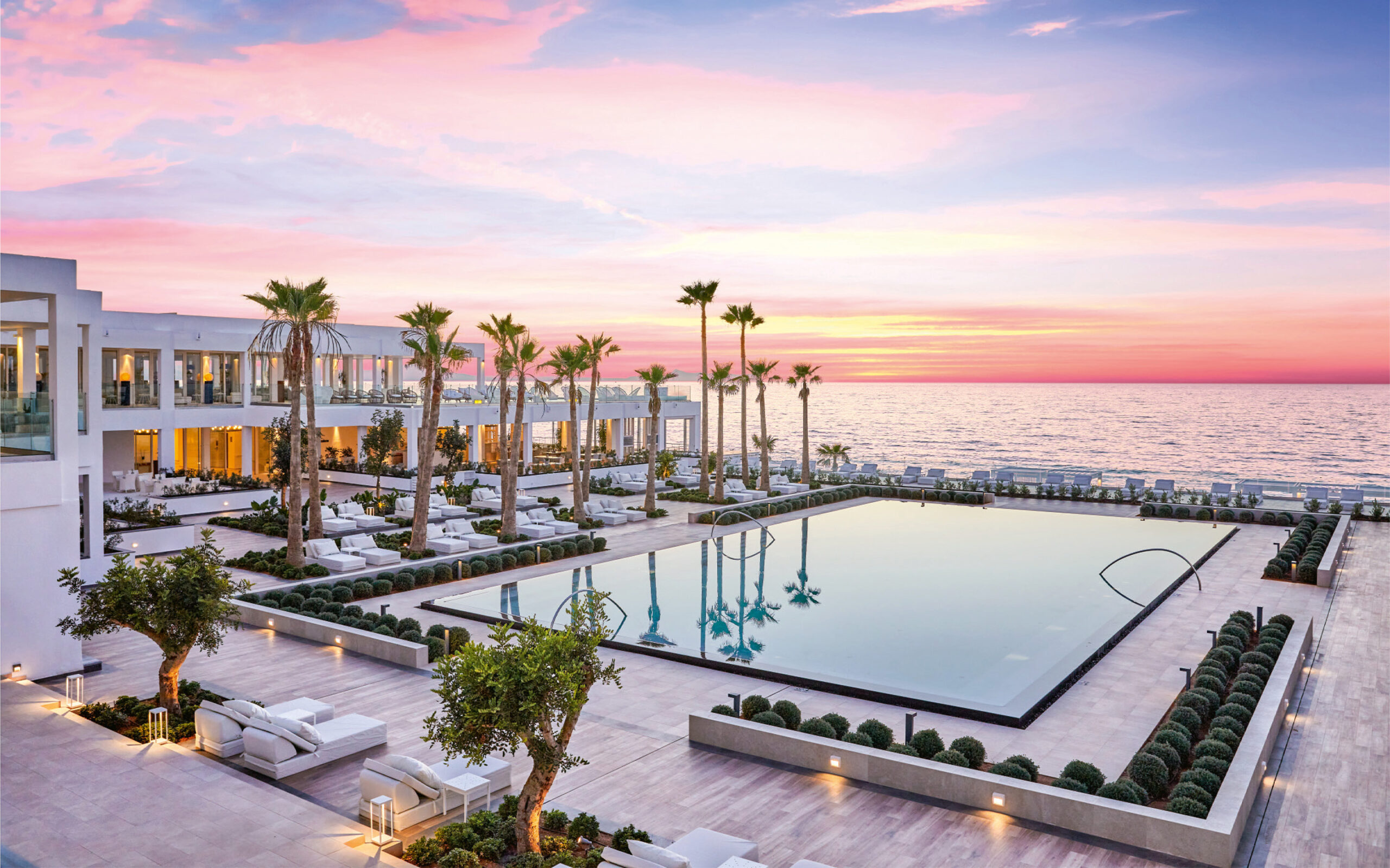 Grækenland, Kreta, Grecotel Lux Me White Palace, Pool Område, Infinity Pool