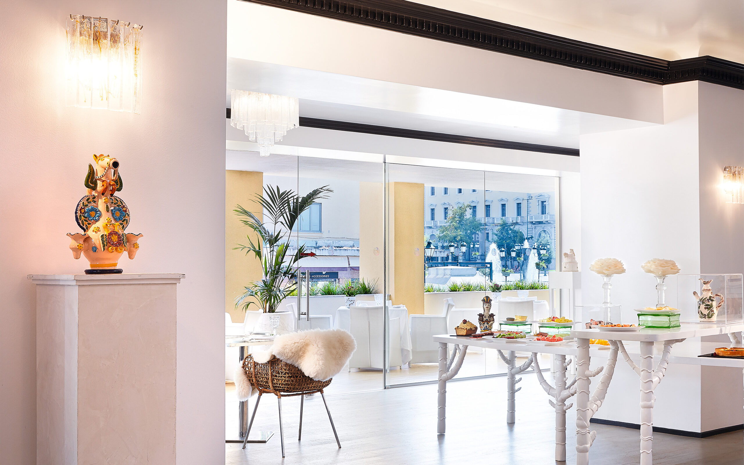 Gr&aelig;kenland Athen Grecotel Palace Athena Dining Room