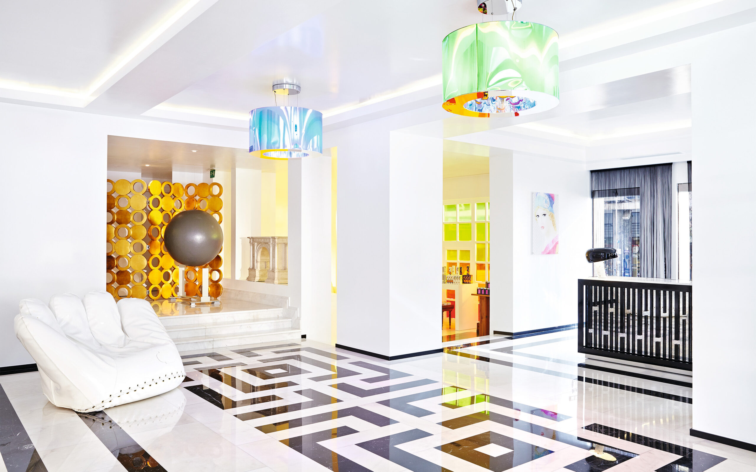 Gr&aelig;kenland Athen Grecotel Palace Athena Lobby
