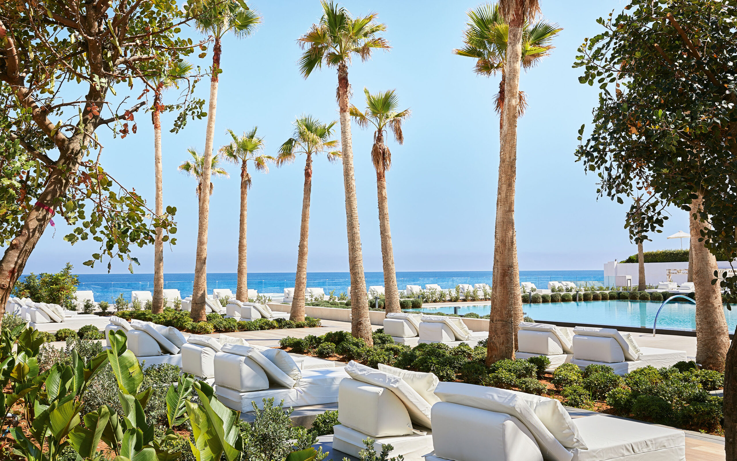 Gr&aelig;kenland, Kreta, Grecotel Lux Me White Palace, Pool Omr&aring;de