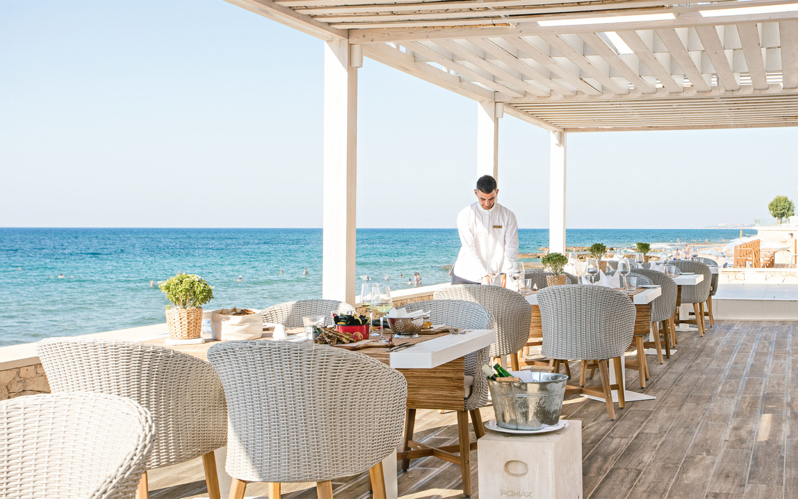 Gr&aelig;kenland, Kreta, Grecotel Lux Me White Palace, Tavernaki Restaurant
