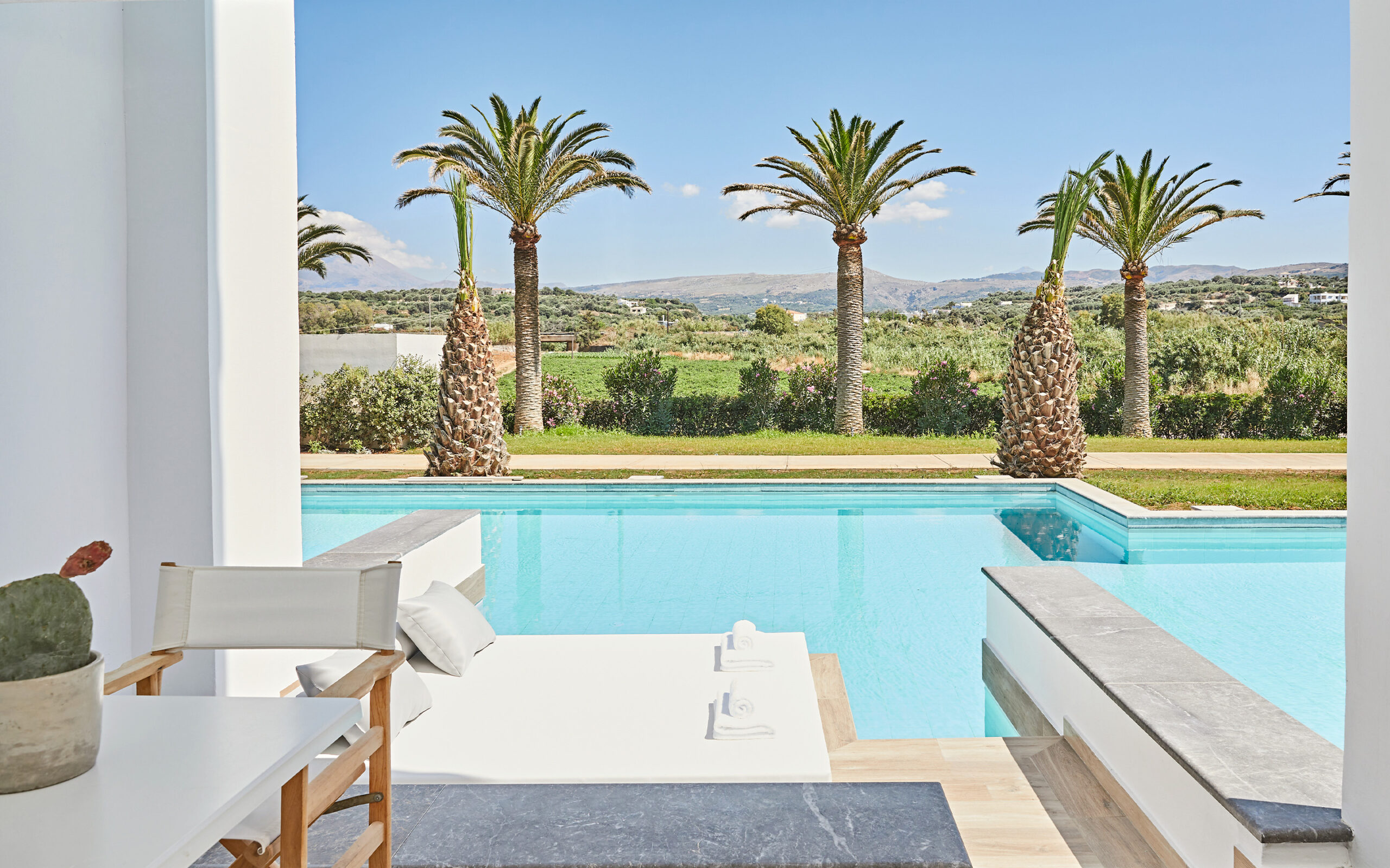Gr&aelig;kenland, Kreta, Grecotel Lux Me White Palace, Swim Up V&aelig;relse Delt Pool