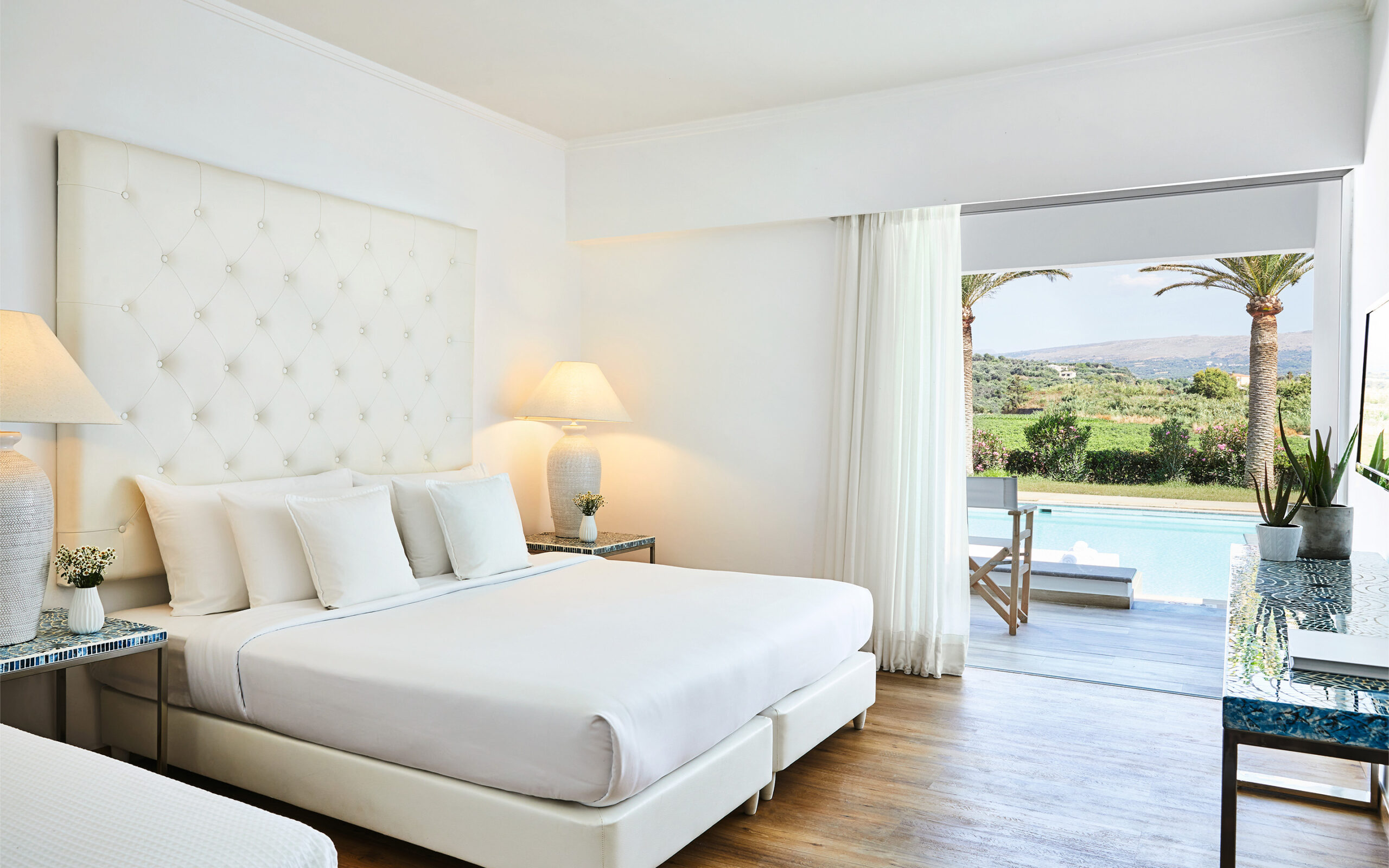 Gr&aelig;kenland, Kreta, Grecotel Lux Me White Palace, Swim Up V&aelig;relse Delt Pool