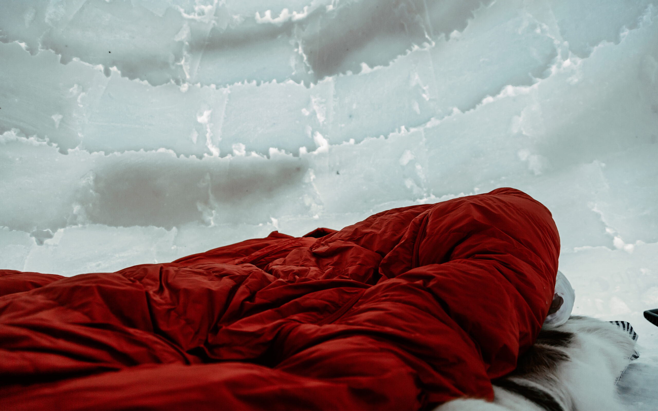 Grønland Ilulissat Iglo Lodge, Diskobugten, Iglo Indefra
