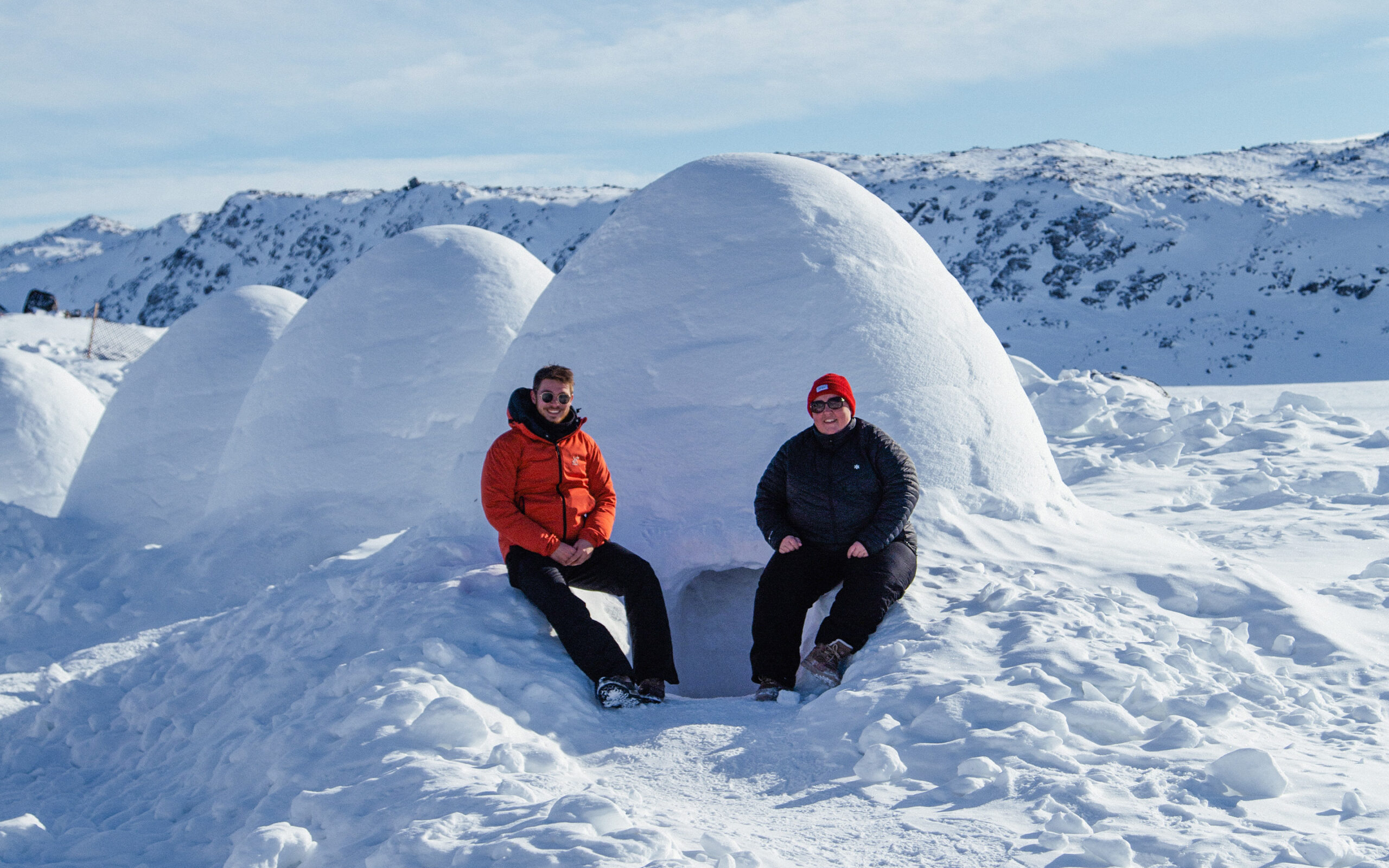 Grønland Ilulissat Iglo Lodge, Diskobugten, Vinteroplevelser, Snelandskab, Natur