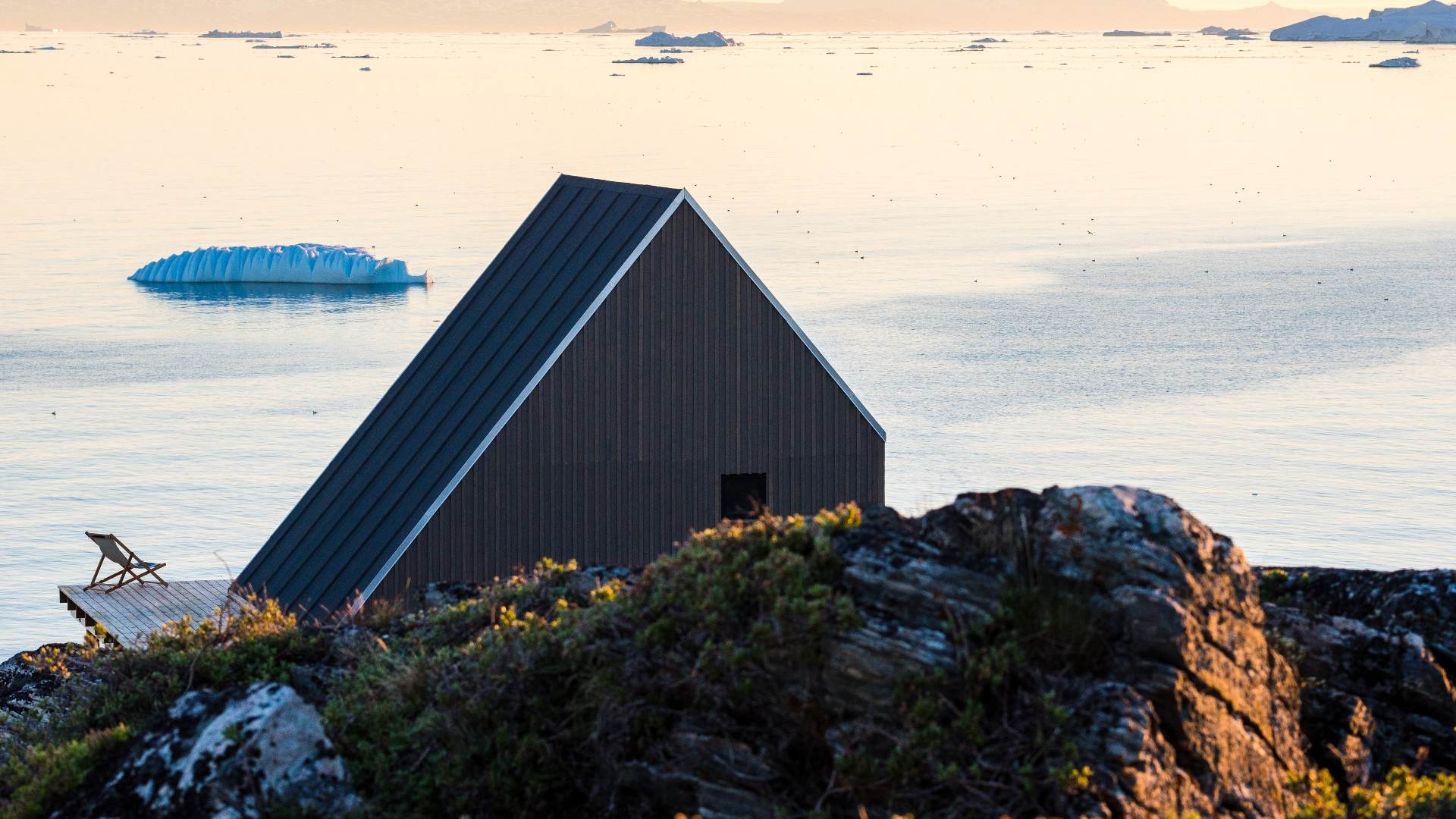 Gr&oslash;nland Ilimanaq Lodge Ilimanaq, Restaurant KOKS, Gourmet, Gastronomi, Hytte ved Havet, Natur, Bygd