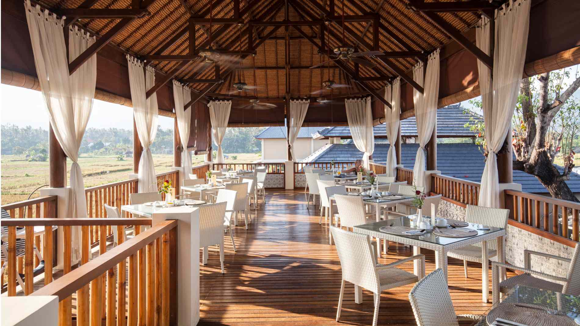 Indonesien Bali Lovina The Lovina, Restaurant