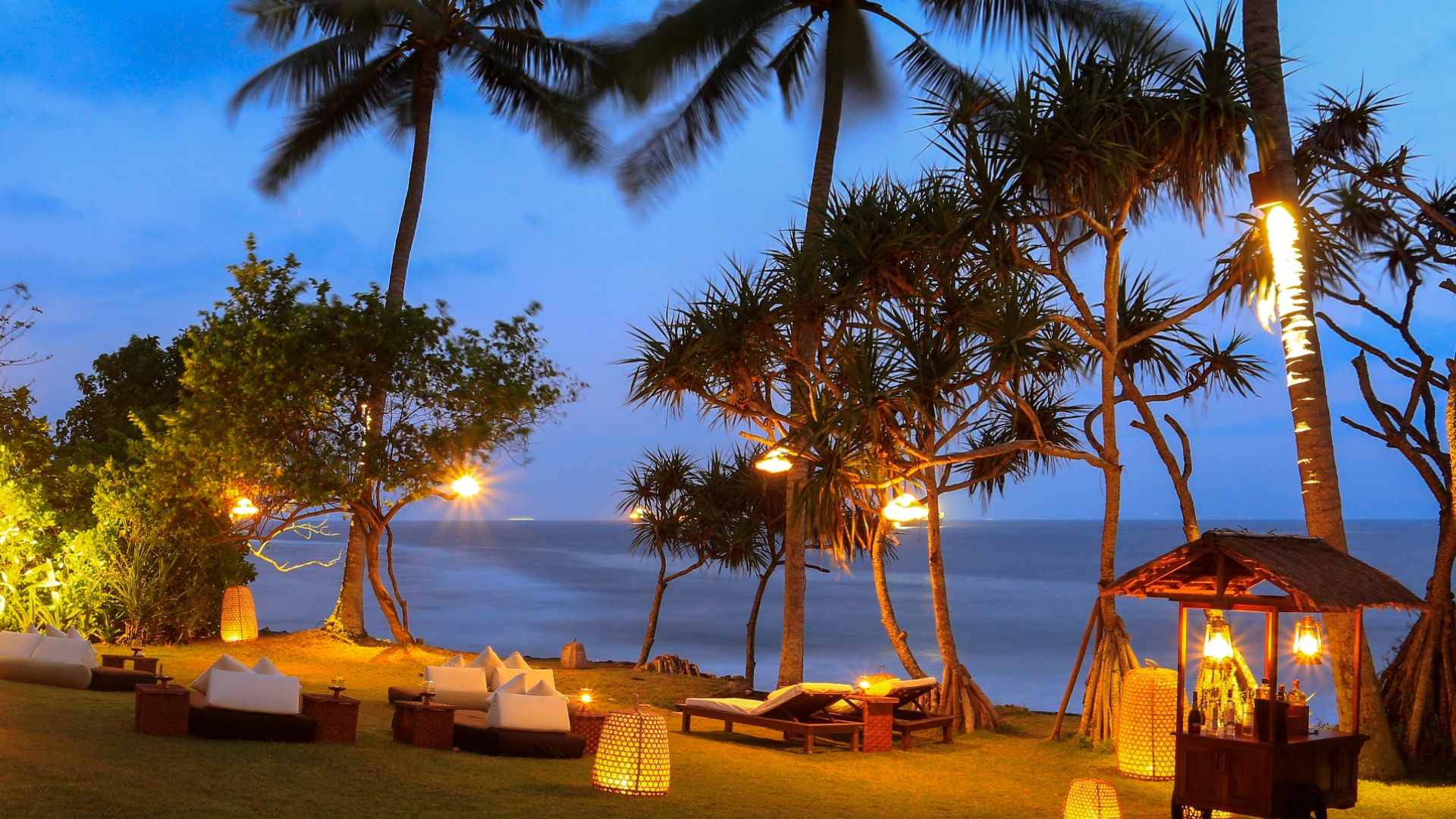 Indonesien Bali Alila Manggis, Ocean Bar