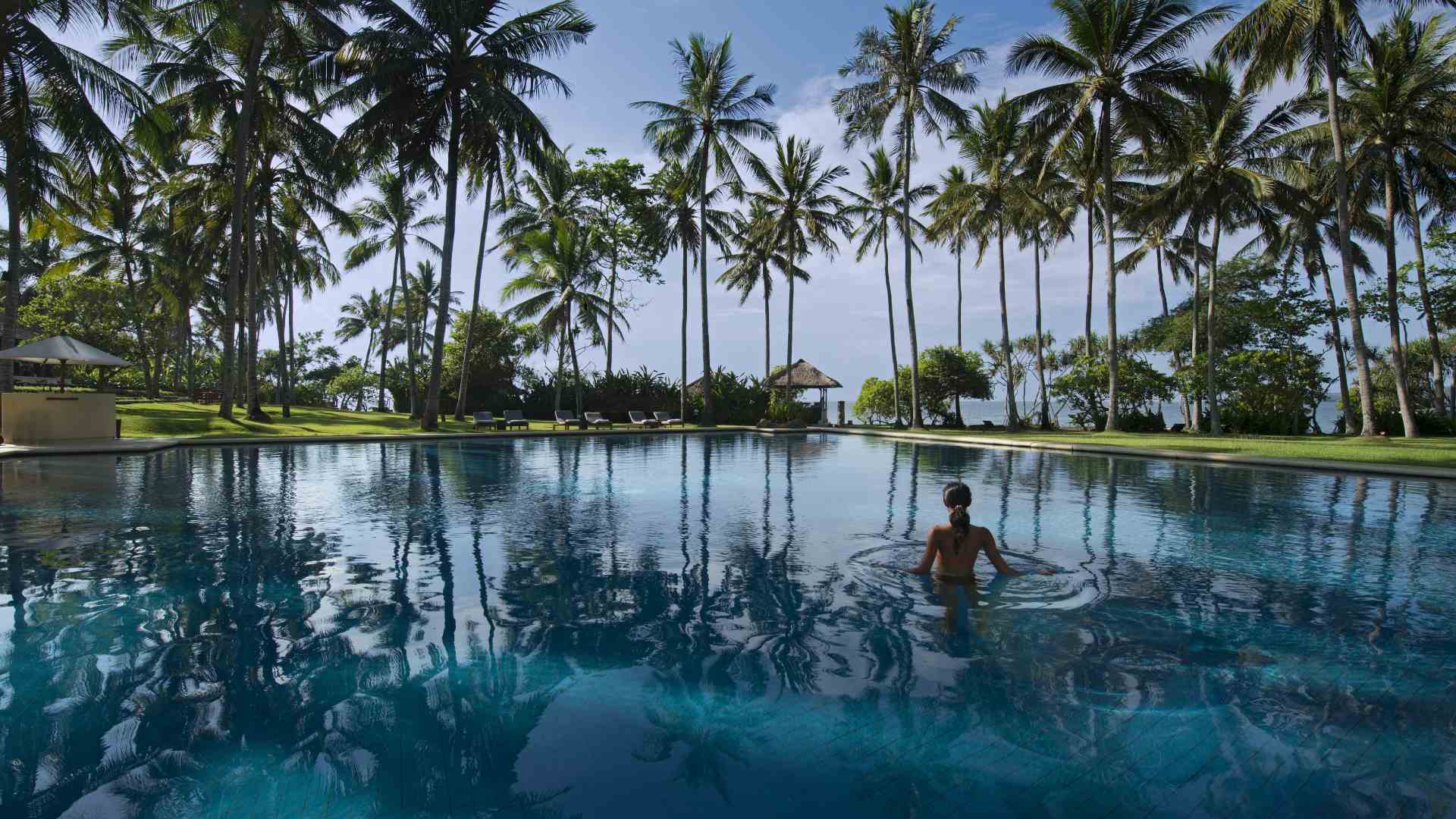 Indonesien Bali Alila Manggis, Pool