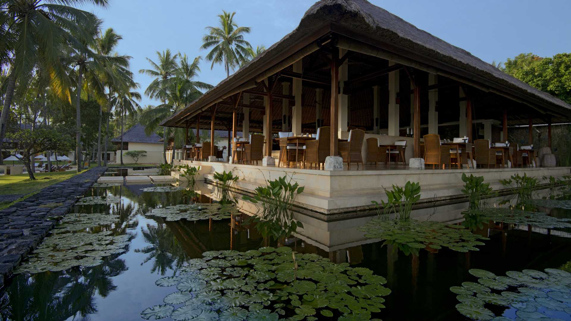 Indonesien Bali Alila Manggis, Restaurant 
