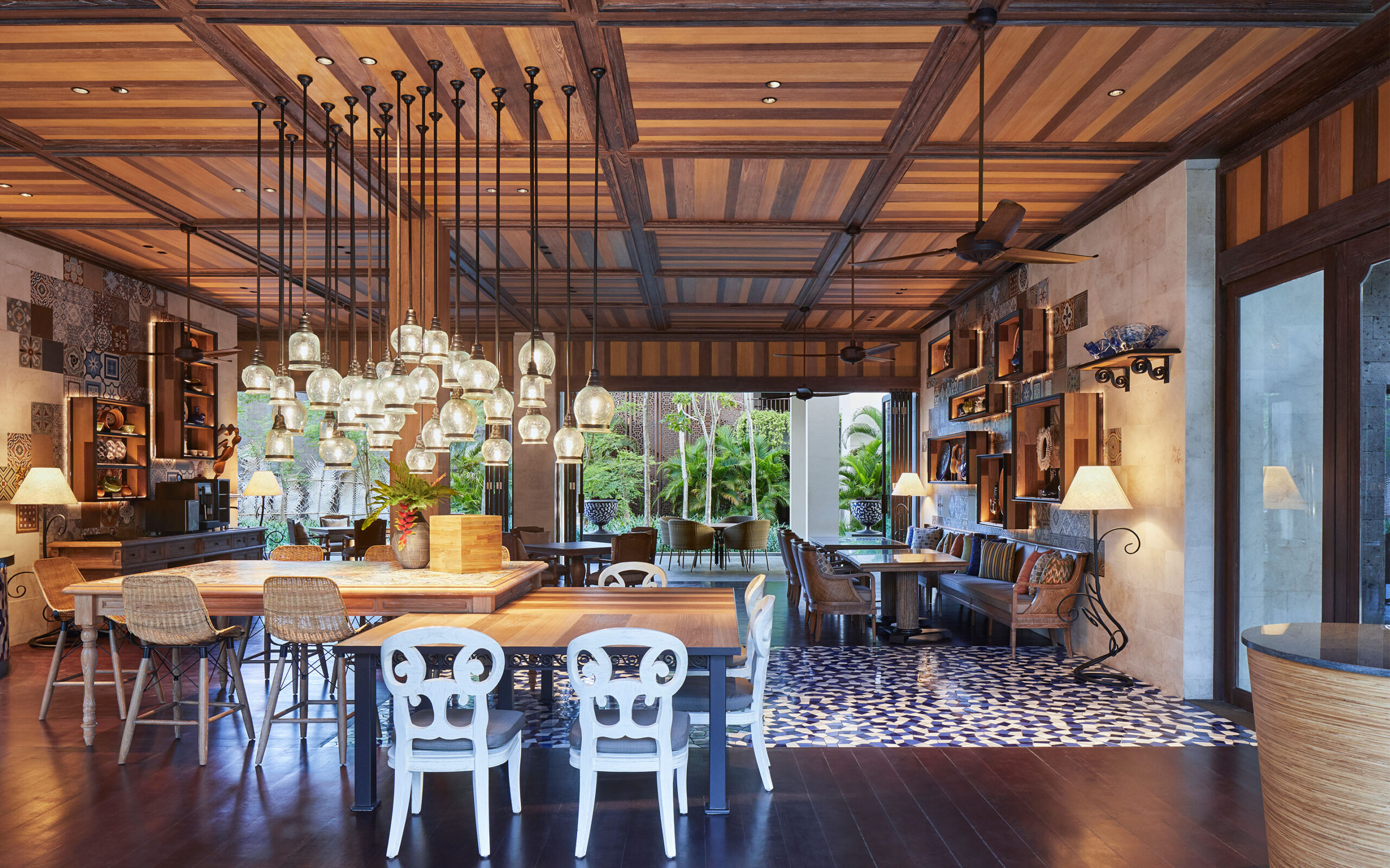 Indonesien Bali Sanur Andaz Beach Villa, Blue Oven, Restaurant