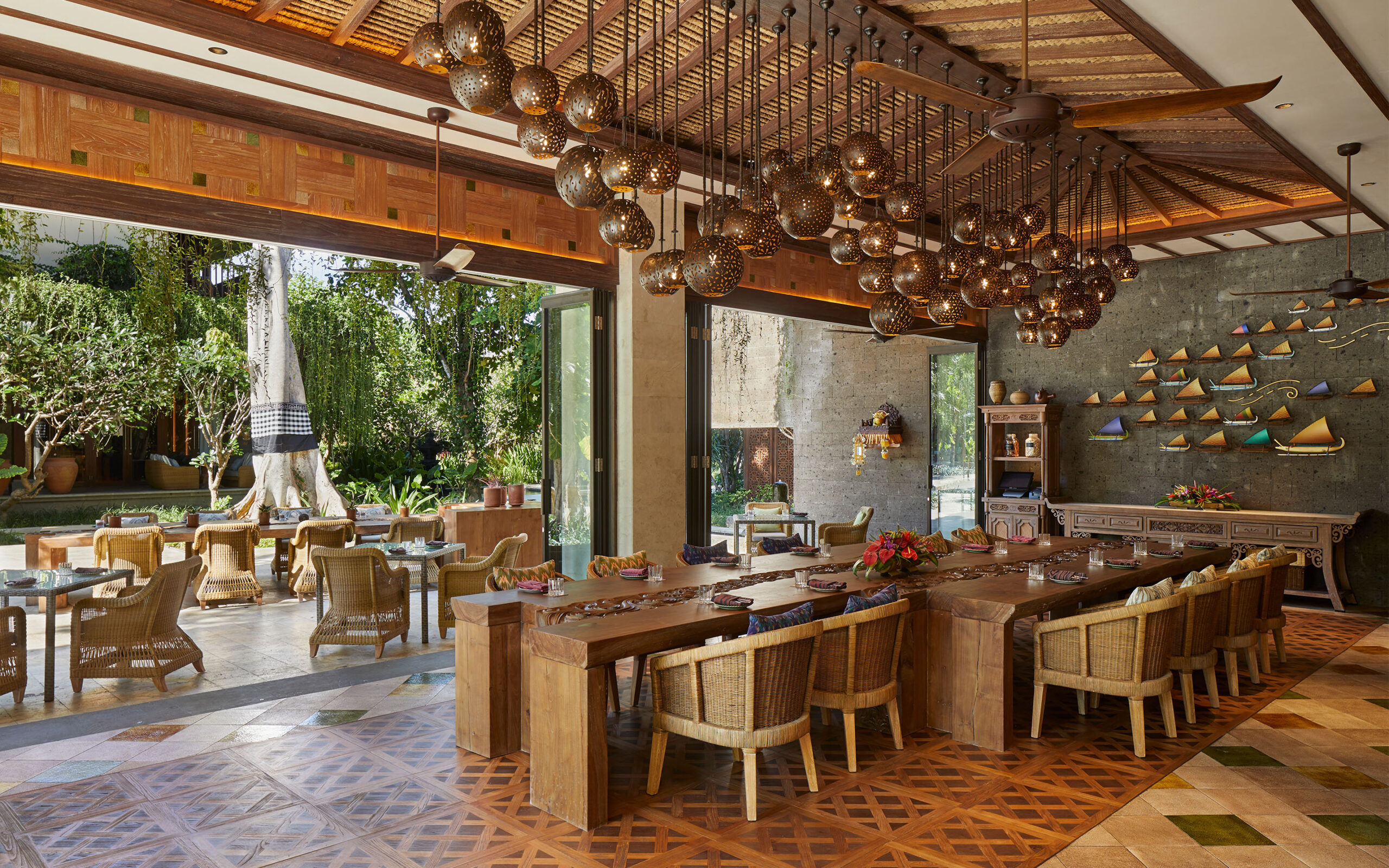 Indonesien Bali Sanur Andaz Beach Villa, Restaurant Wok Wok