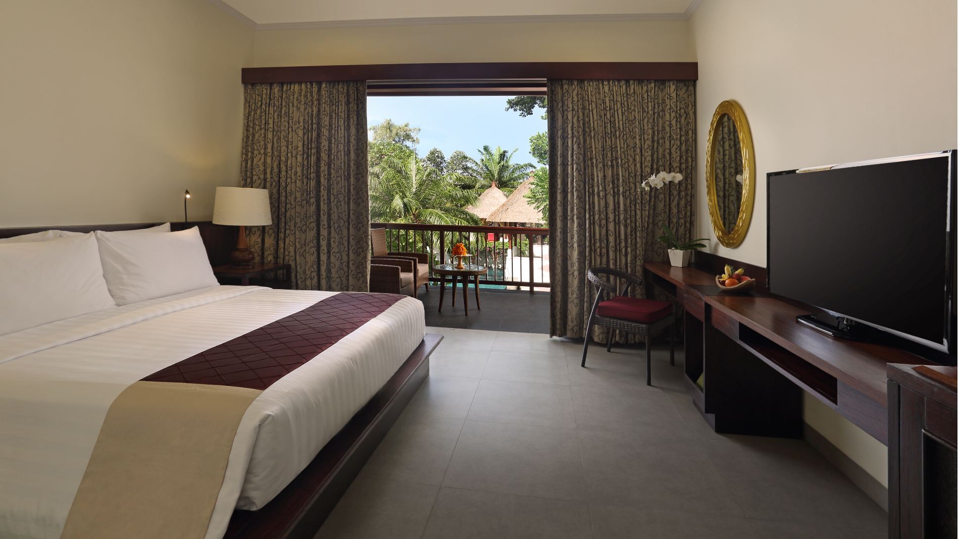 Indonesien Bali Sanur Griya Santrian, Deluxe Room