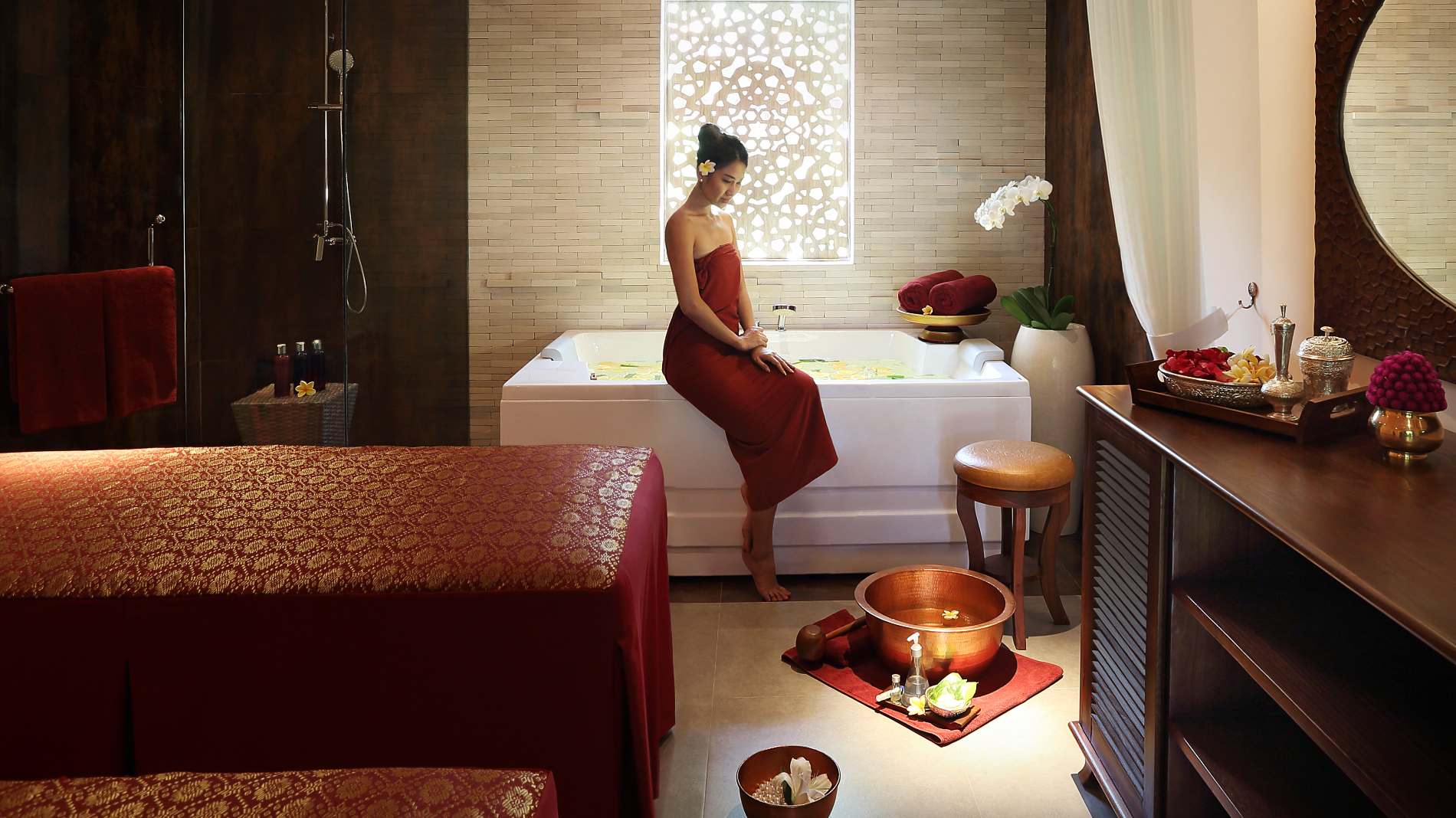 Indonesien Bali Sanur Griya Santrian, Spa, Wellness