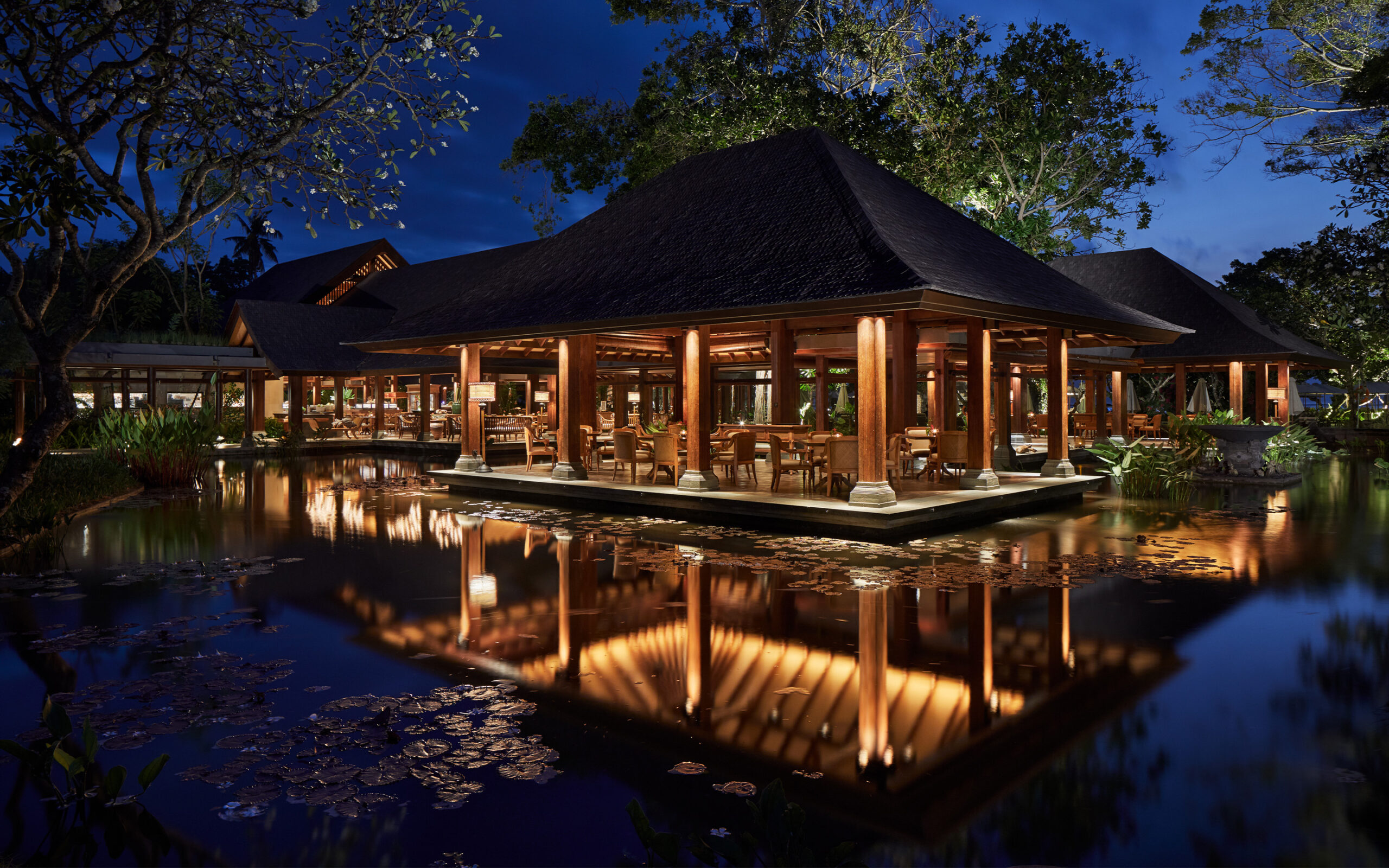 Indonesien Bali Sanur Hyatt Regency, Omang Omang Set Udefra