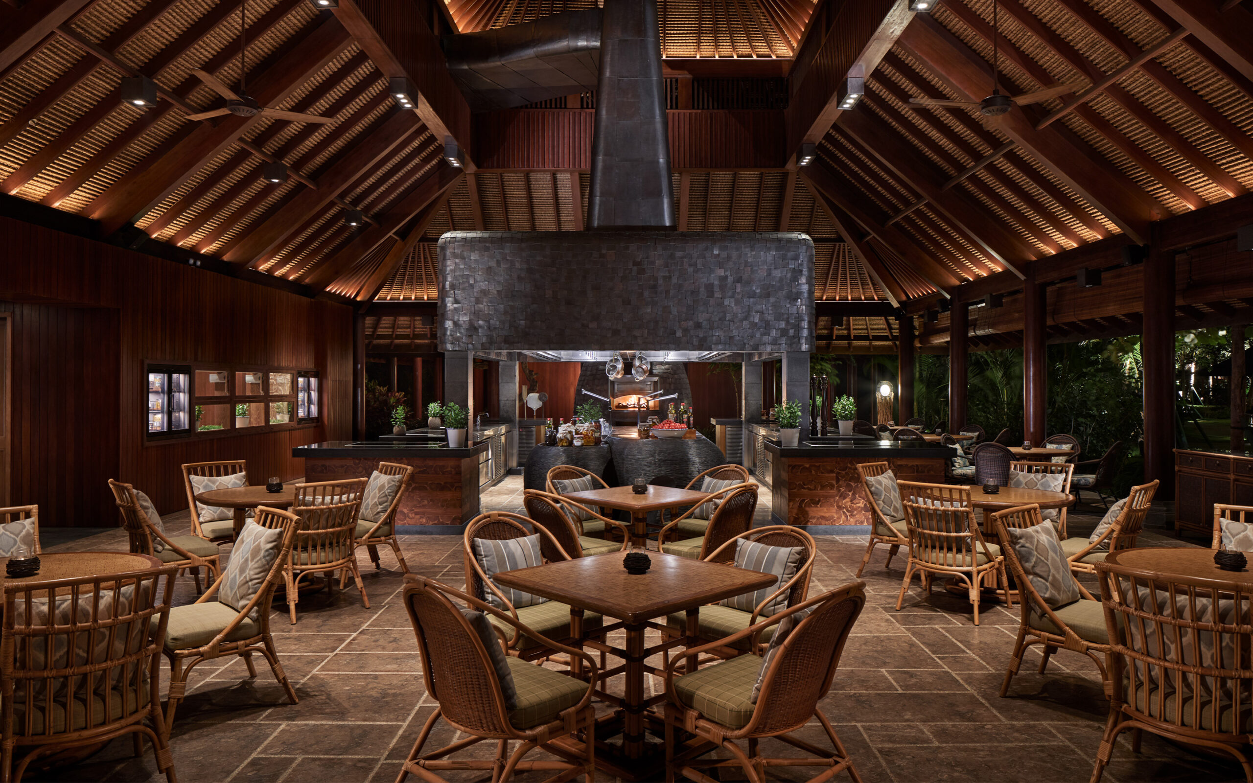 Indonesien Bali Sanur Hyatt Regency, Pizzeria