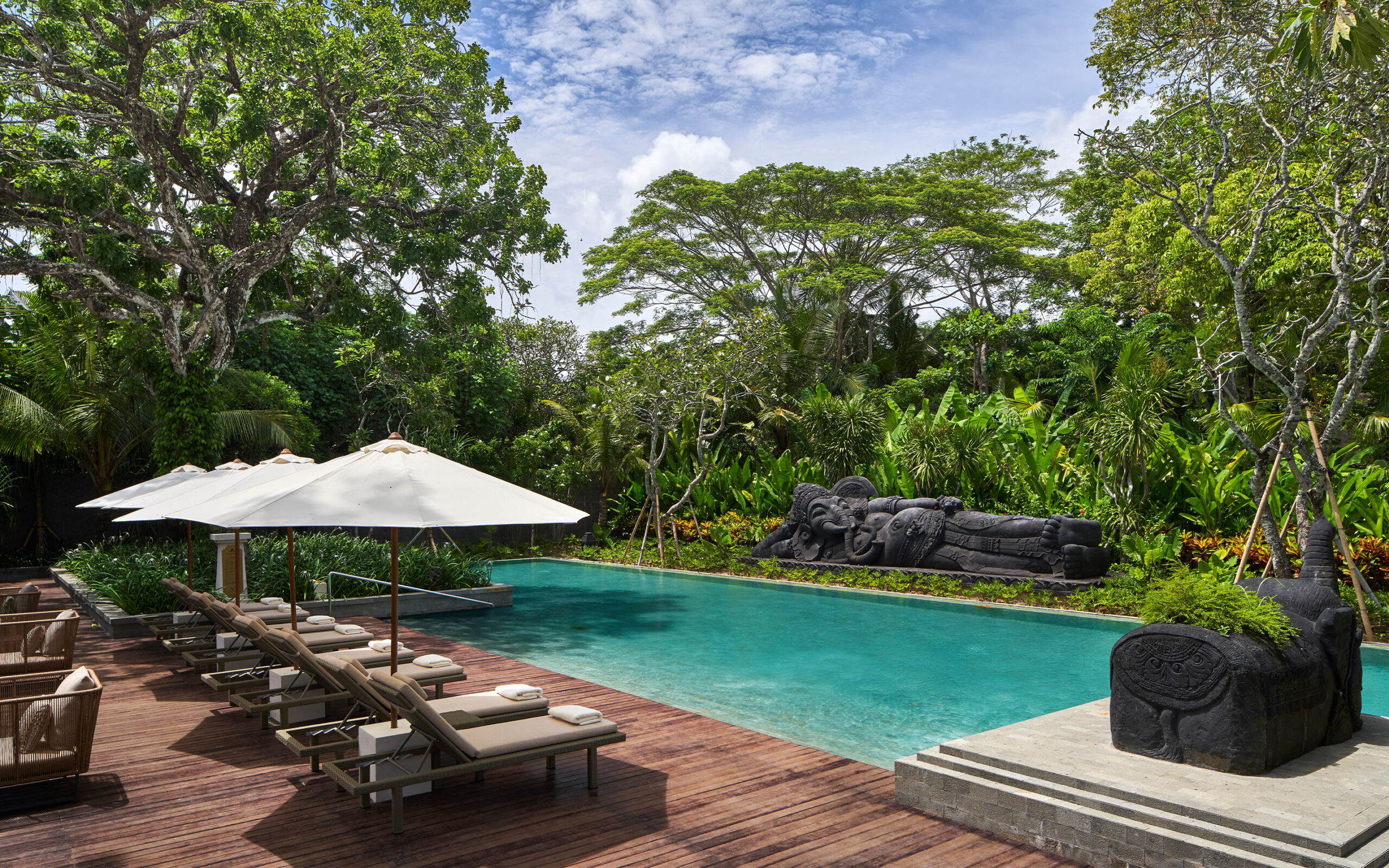 Indonesien Bali Sanur Hyatt Regency, Spa Pool
