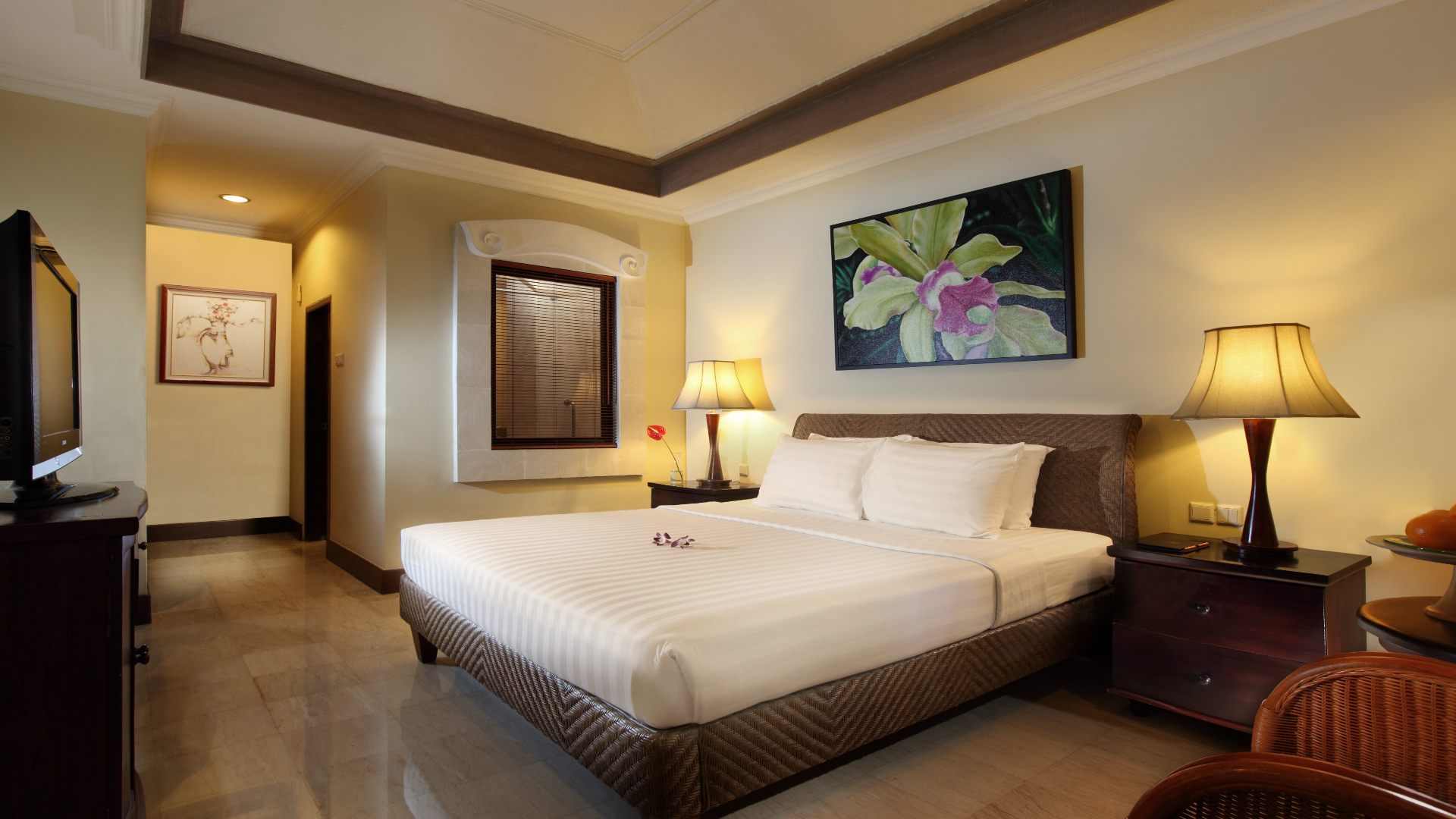 Indonesien Bali Sanur Puri Santrian, Superior Room, Superior Værelse