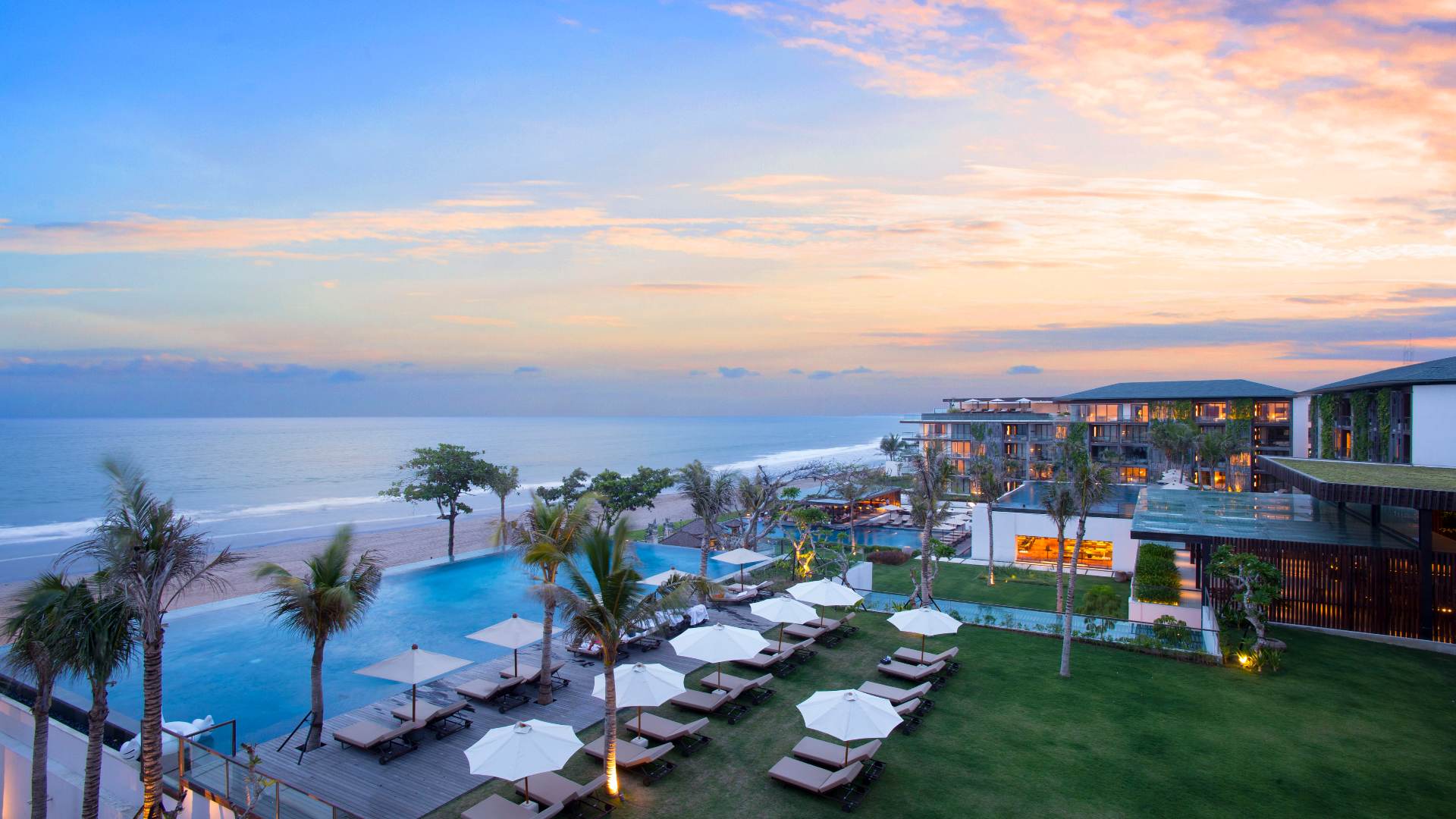 Indonesien Bali seminyak alila seminyak panorama view